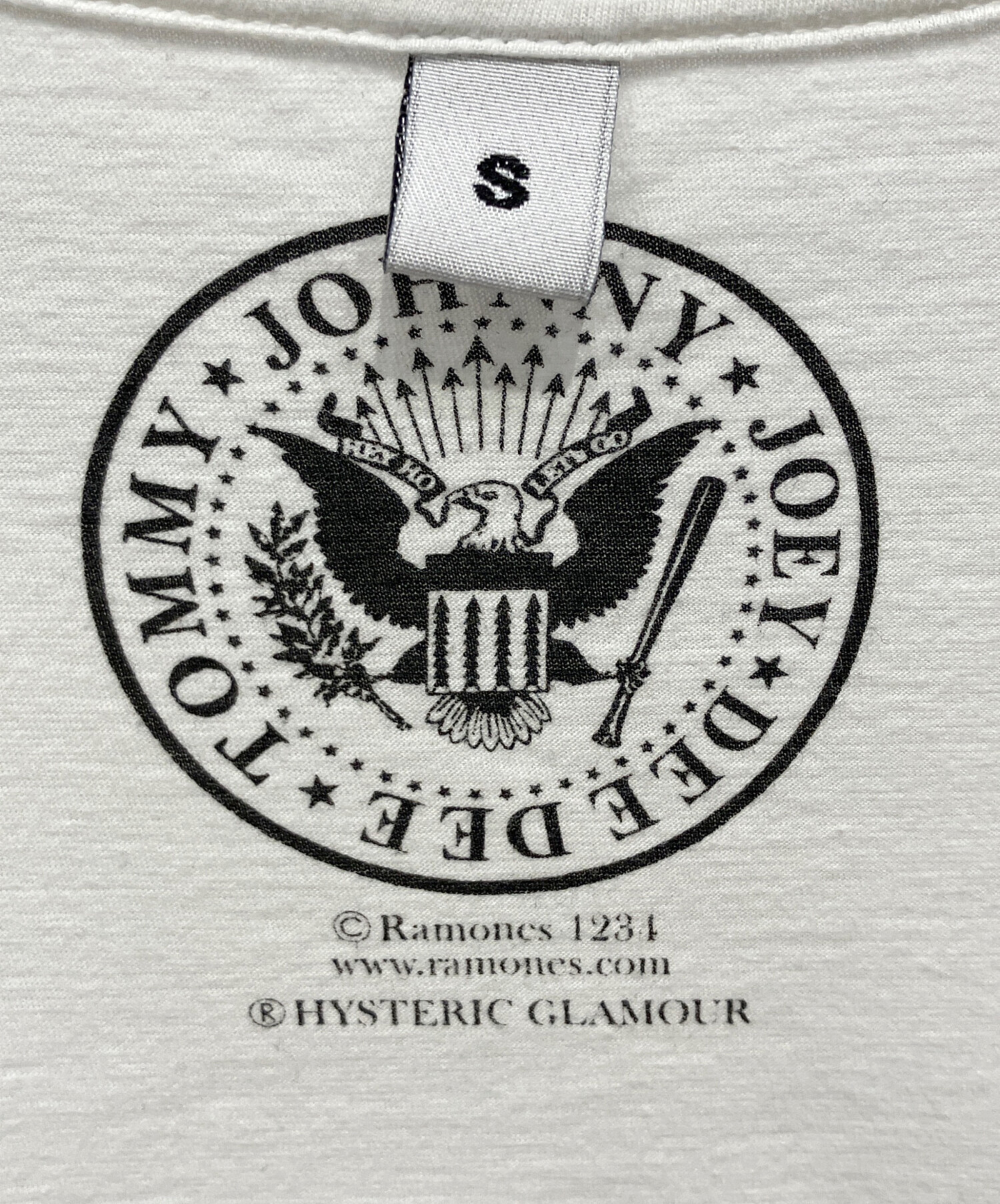 中古・古着通販】Hysteric Glamour (ヒステリックグラマー) RAMONES