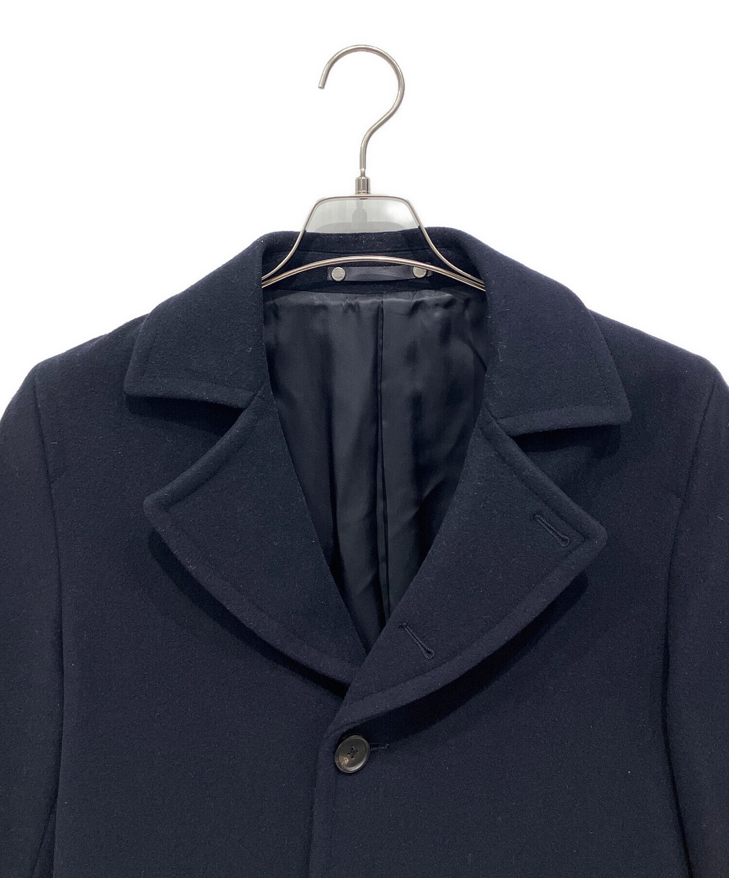 未使用に近い　PS Paul Smith ポールスミス シングル Pコート L 中古・古着通販】PAUL SMITH (ポールスミス) シングルPコート ネイビー