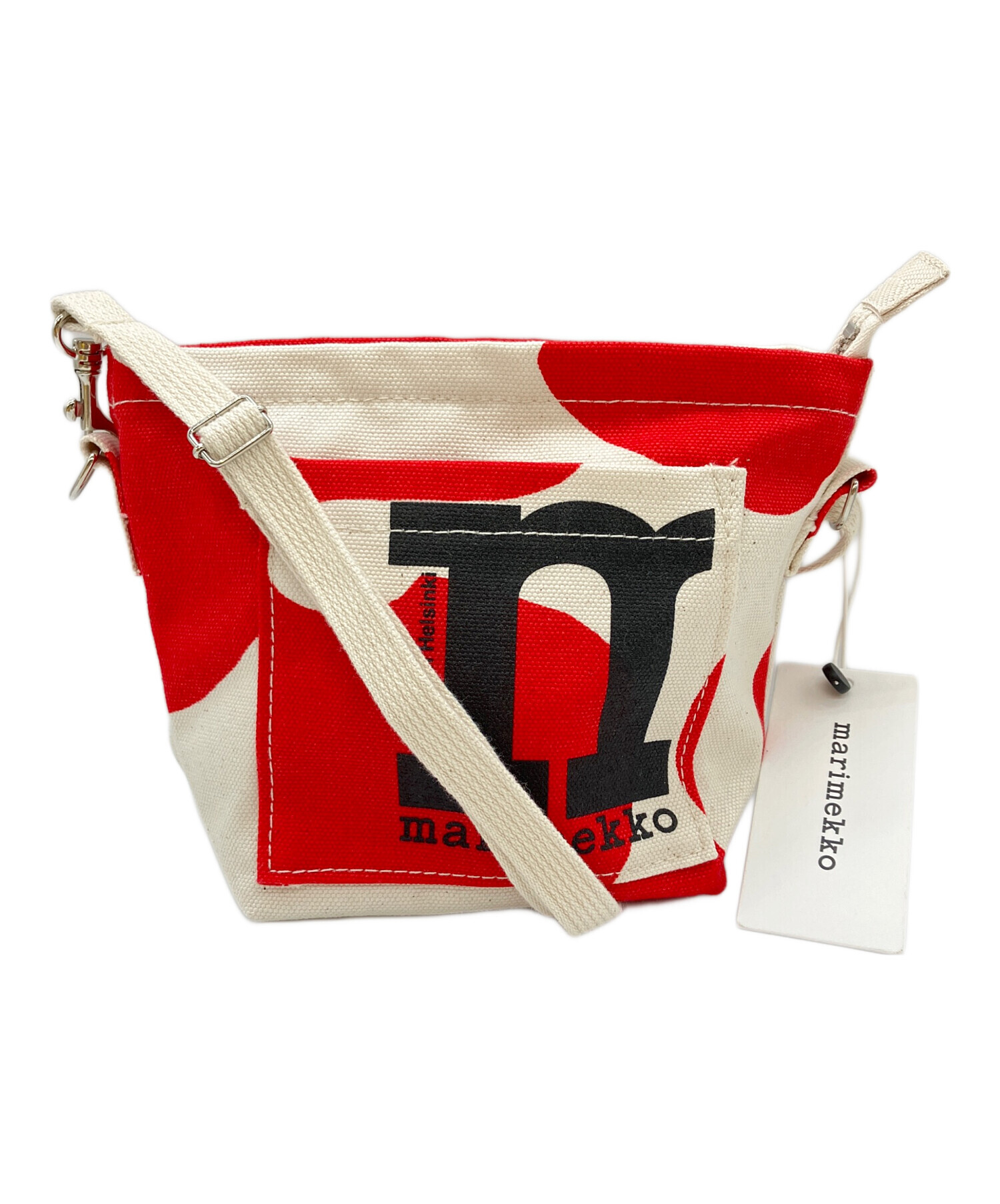 未使用品　marimekko ショルダーバッグ 中古・古着通販】marimekko (マリメッコ) ミニショルダーバッグ