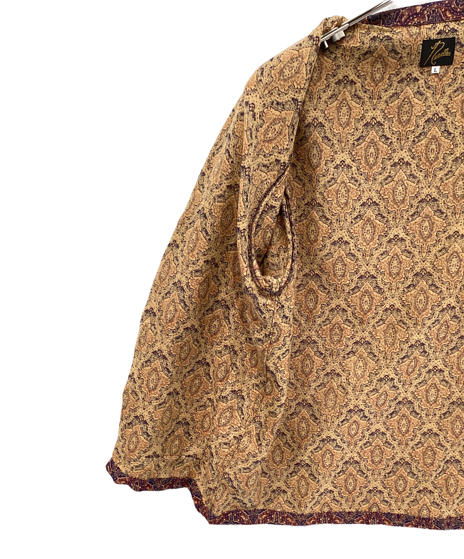 needles オープンカラーシャツ　購入時のタグ付き NEEDLES オープンカラー シャツ - メルカリ