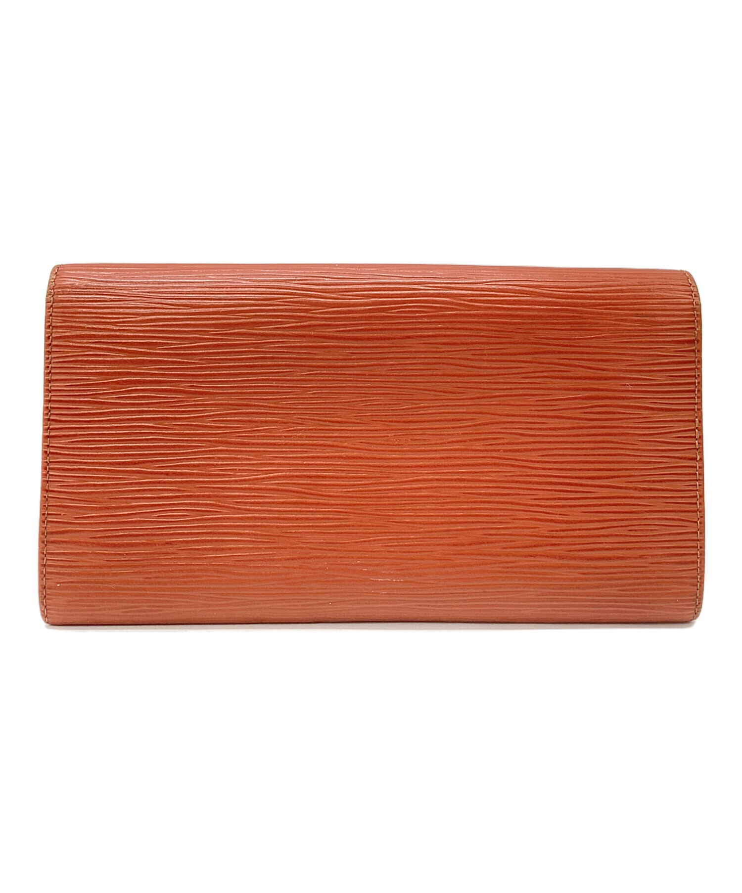 中古・古着通販】LOUIS VUITTON (ルイ ヴィトン) 2つ折り財布 ブラウン 