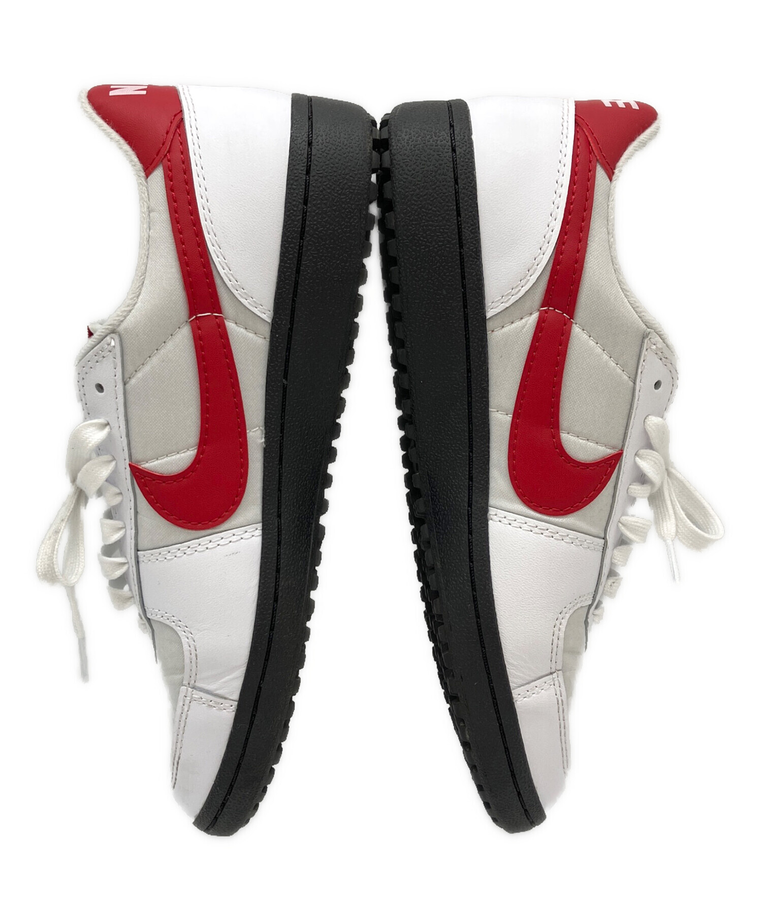 中古・古着通販】NIKE (ナイキ) スニーカー ホワイト×レッド サイズ:27 