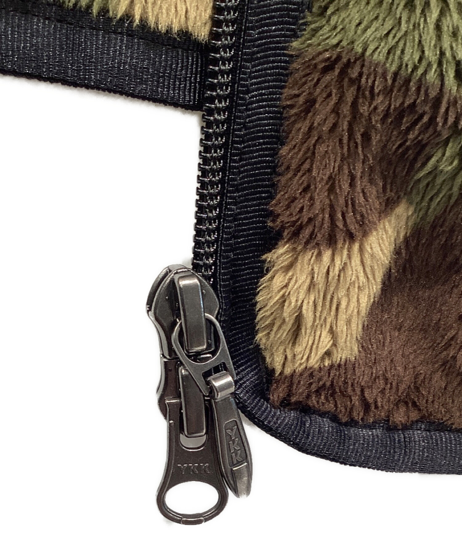 Needles Sportswear カモフラ　フリース　ベスト　L Needlesパピヨンカモ フリースベスト - メルカリ