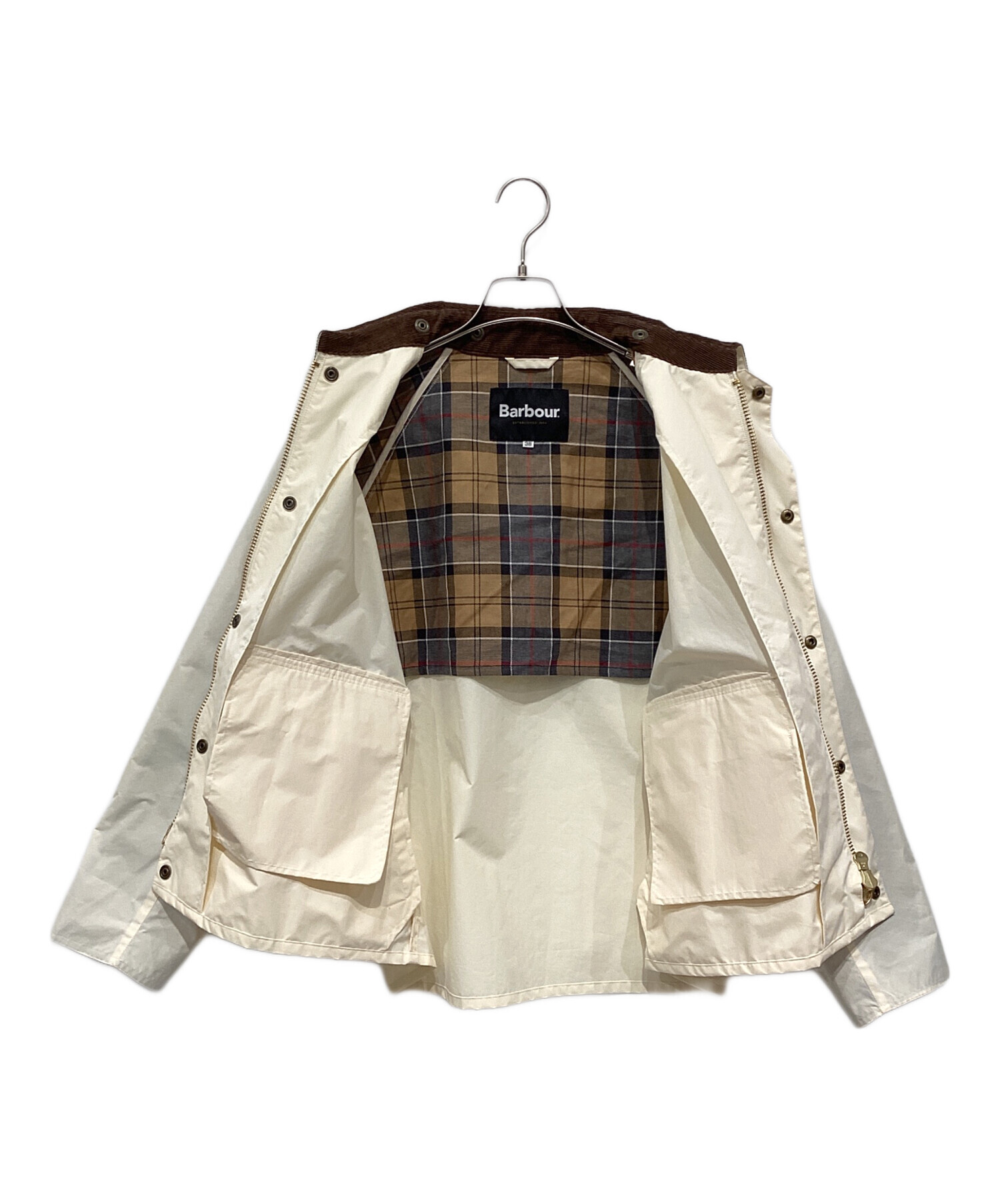 中古・古着通販】Barbour (バブアー) ボロウデイルジャケット ホワイト