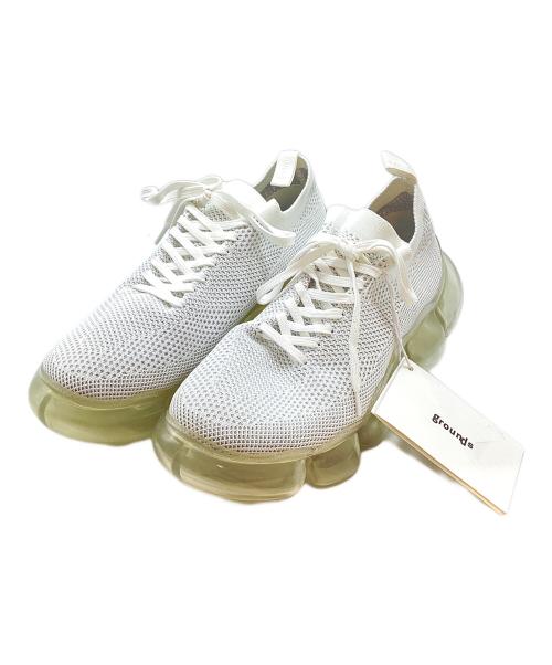 grounds グラウンド シューズ（その他） レディース 【古着】【中古】 中古・古着通販】grounds (グラウンズ) jewelry ホワイトグレー サイズ