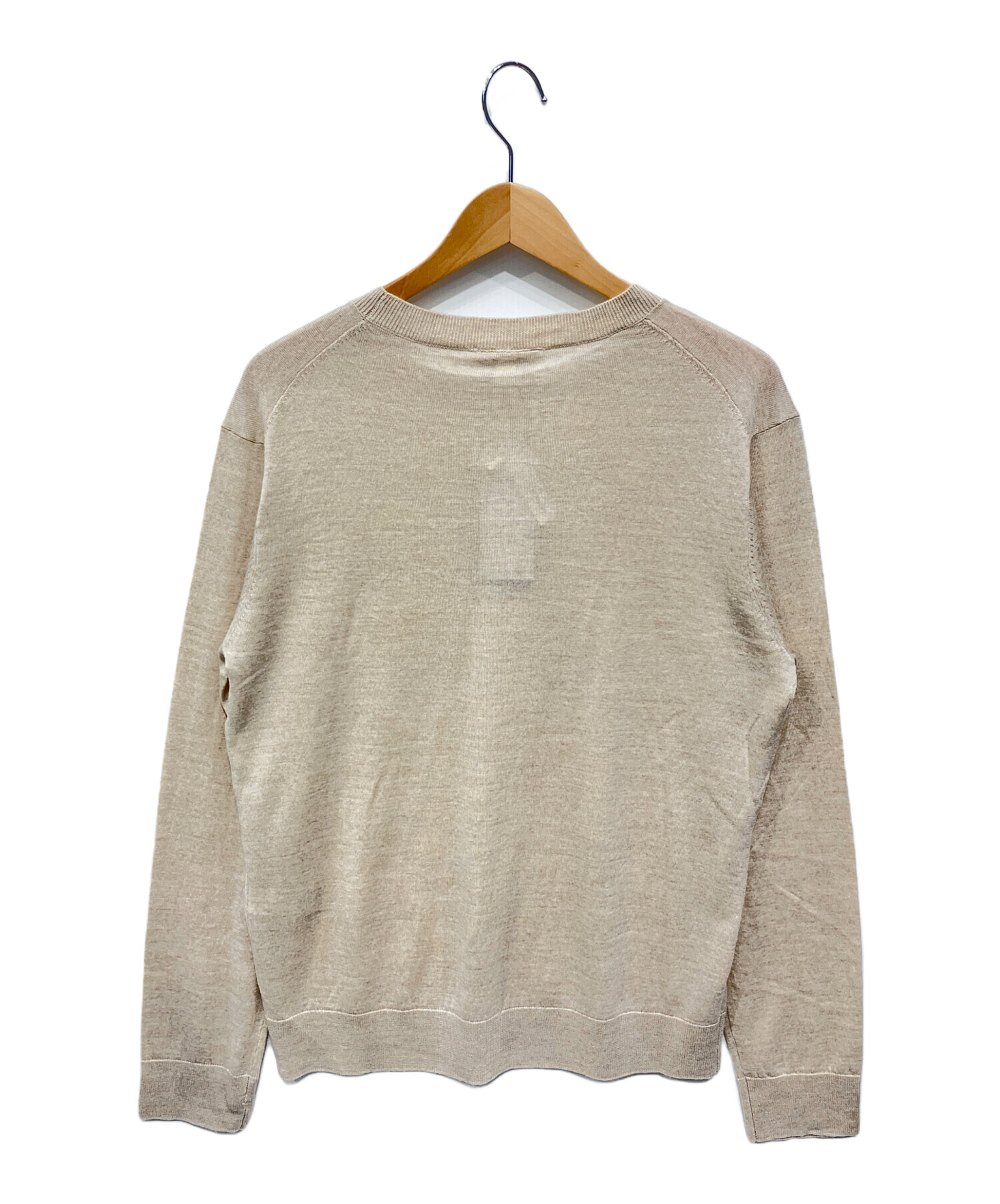 ROCHAS ロシャス ニット・セーター M ベージュ 【古着】【中古】 ROCHAS（ロシャス） | ニットの古着・中古通販 | 【公式】RAGTAG