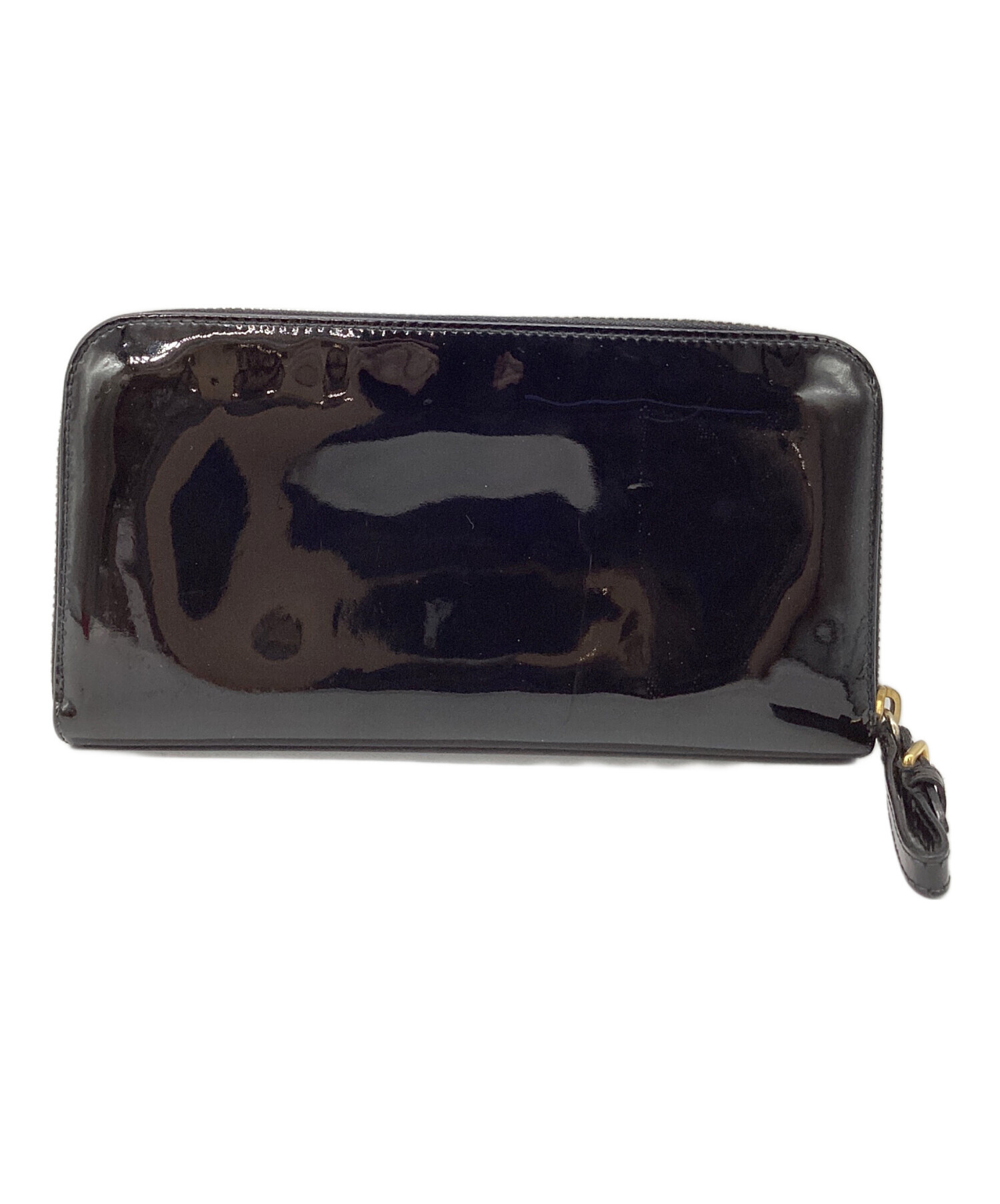 中古・古着通販】MIU MIU (ミュウミュウ) ラウンドファスナー長財布 