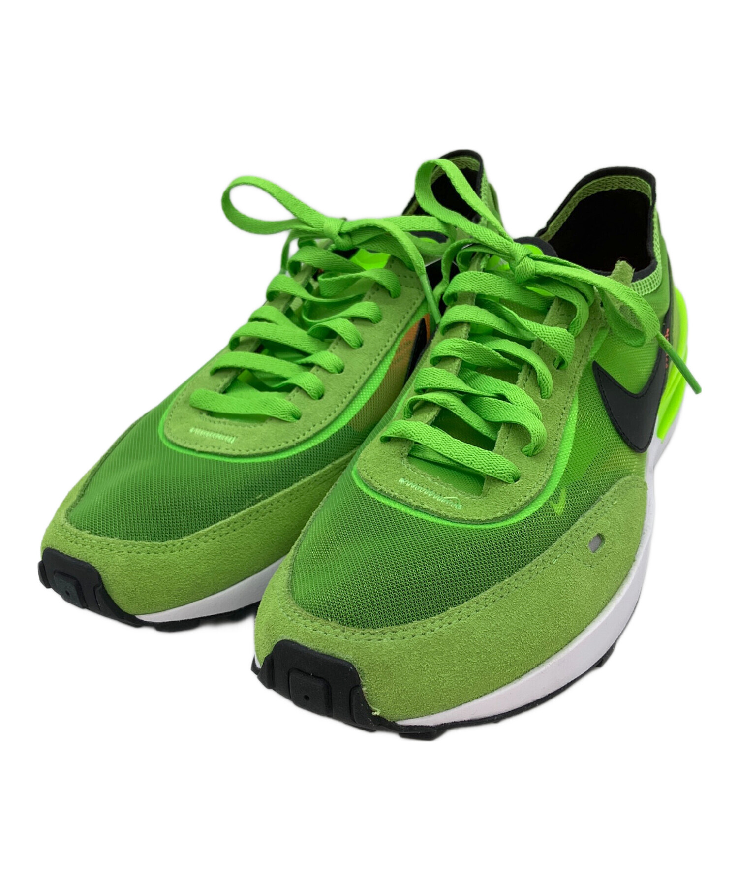 中古・古着通販】NIKE (ナイキ) ワッフル1 グリーン×ブラック サイズ