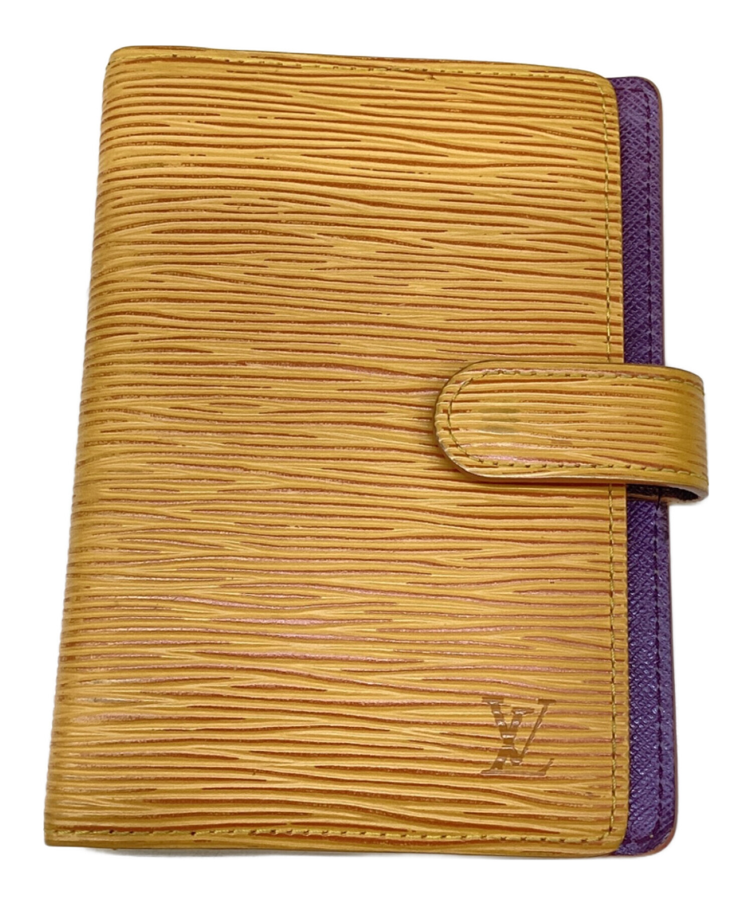 中古・古着通販】LOUIS VUITTON (ルイ ヴィトン) 手帳カバー イエロー