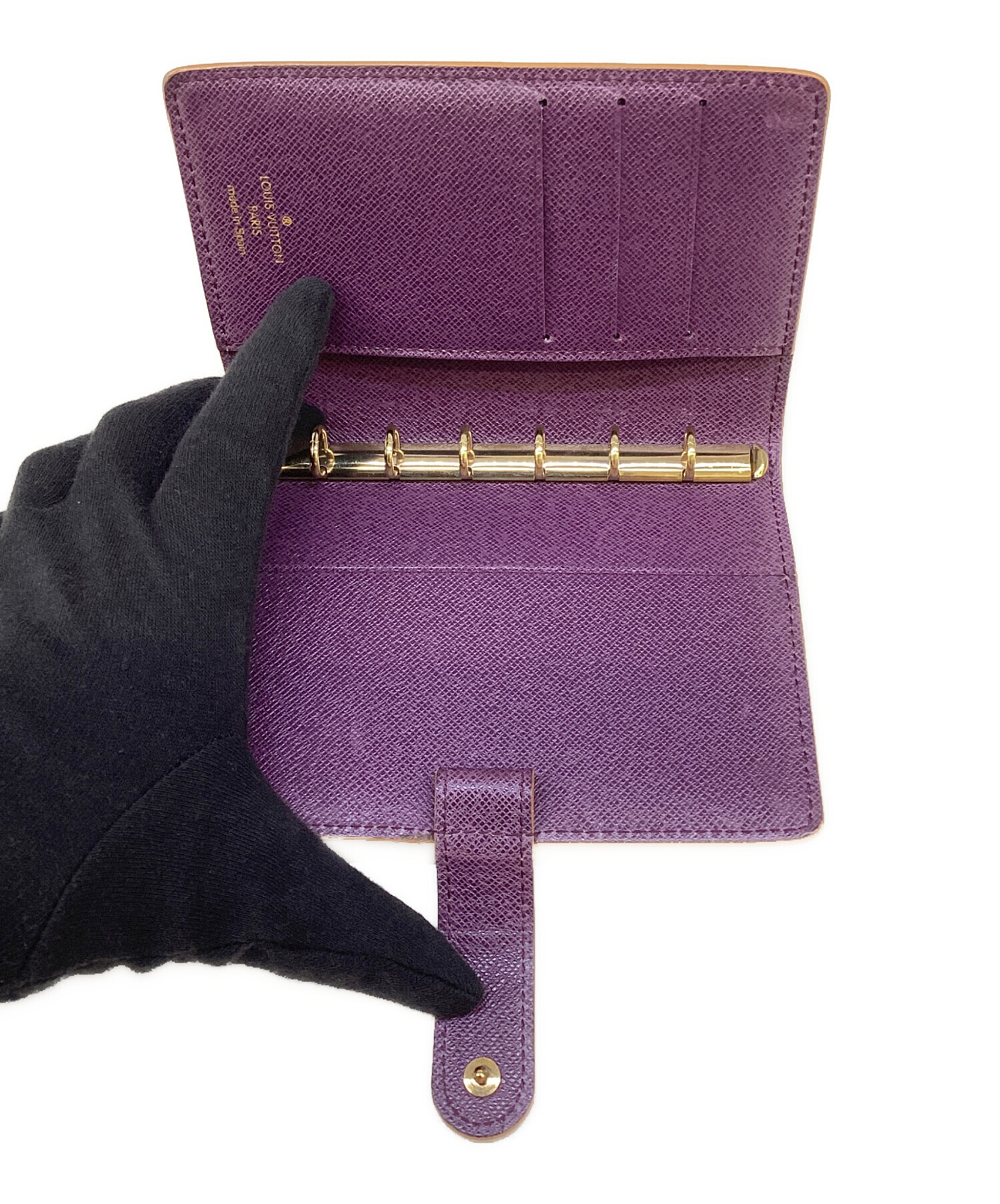 中古・古着通販】LOUIS VUITTON (ルイ ヴィトン) 手帳カバー イエロー 
