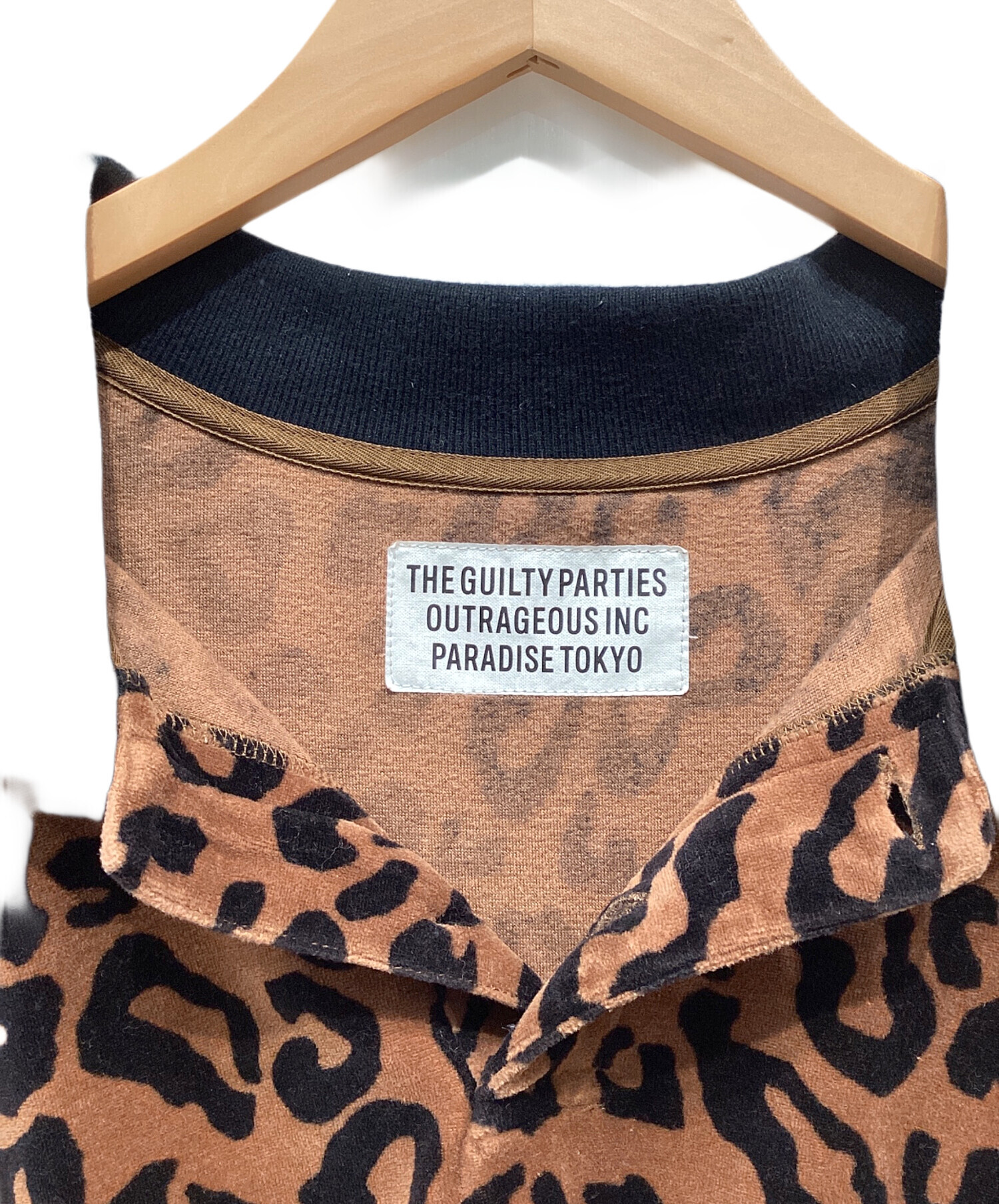 中古・古着通販】WACKO MARIA (ワコマリア) LEOPARD KNIT POLO SHIRT