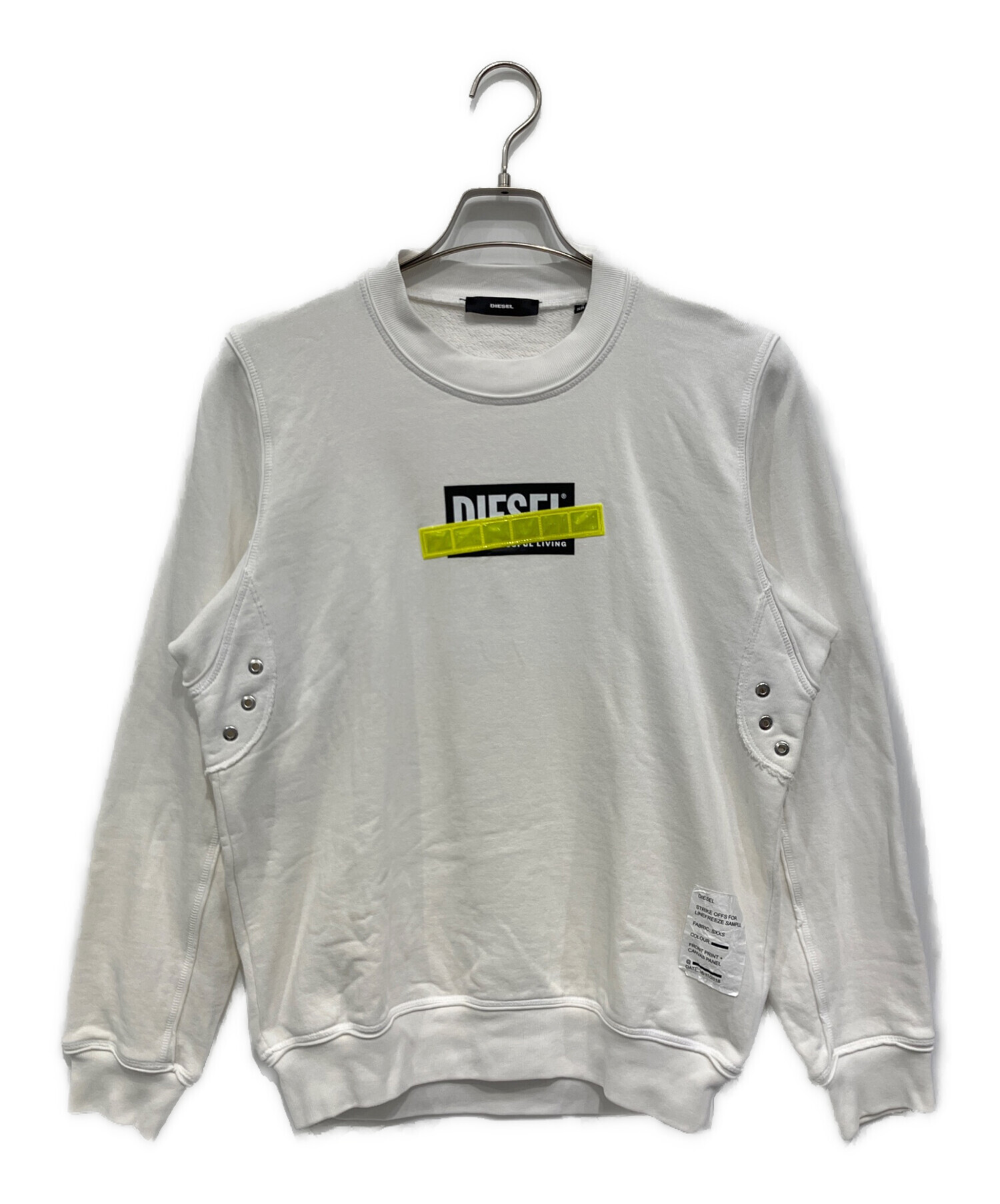 中古・古着通販】DIESEL (ディーゼル) ボックスロゴスウェット 