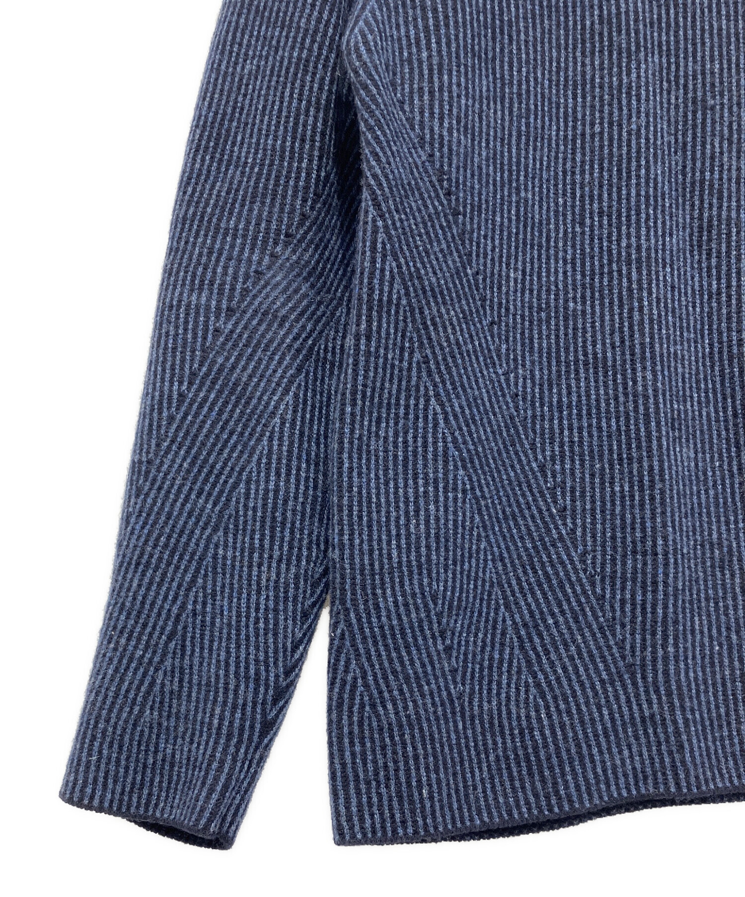 中古・古着通販】PAUL SMITH (ポールスミス) ウールニット ネイビー