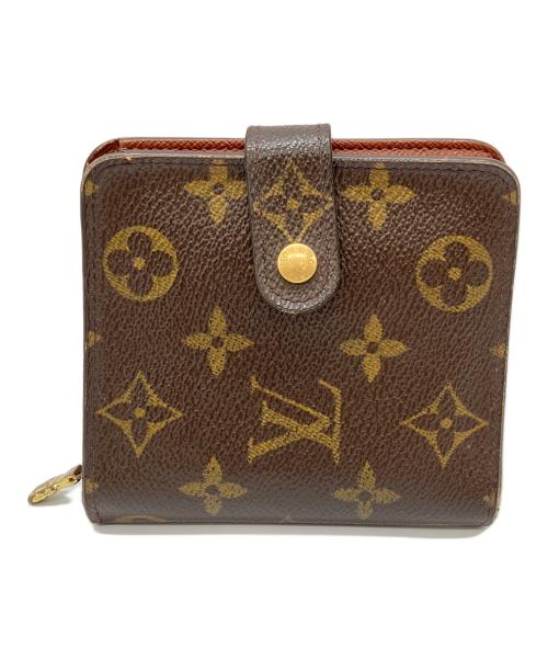 中古・古着通販】LOUIS VUITTON (ルイ ヴィトン) 2つ折り財布 ブラウン