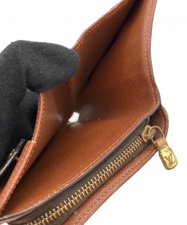 中古・古着通販】LOUIS VUITTON (ルイ ヴィトン) 2つ折り財布 ブラウン