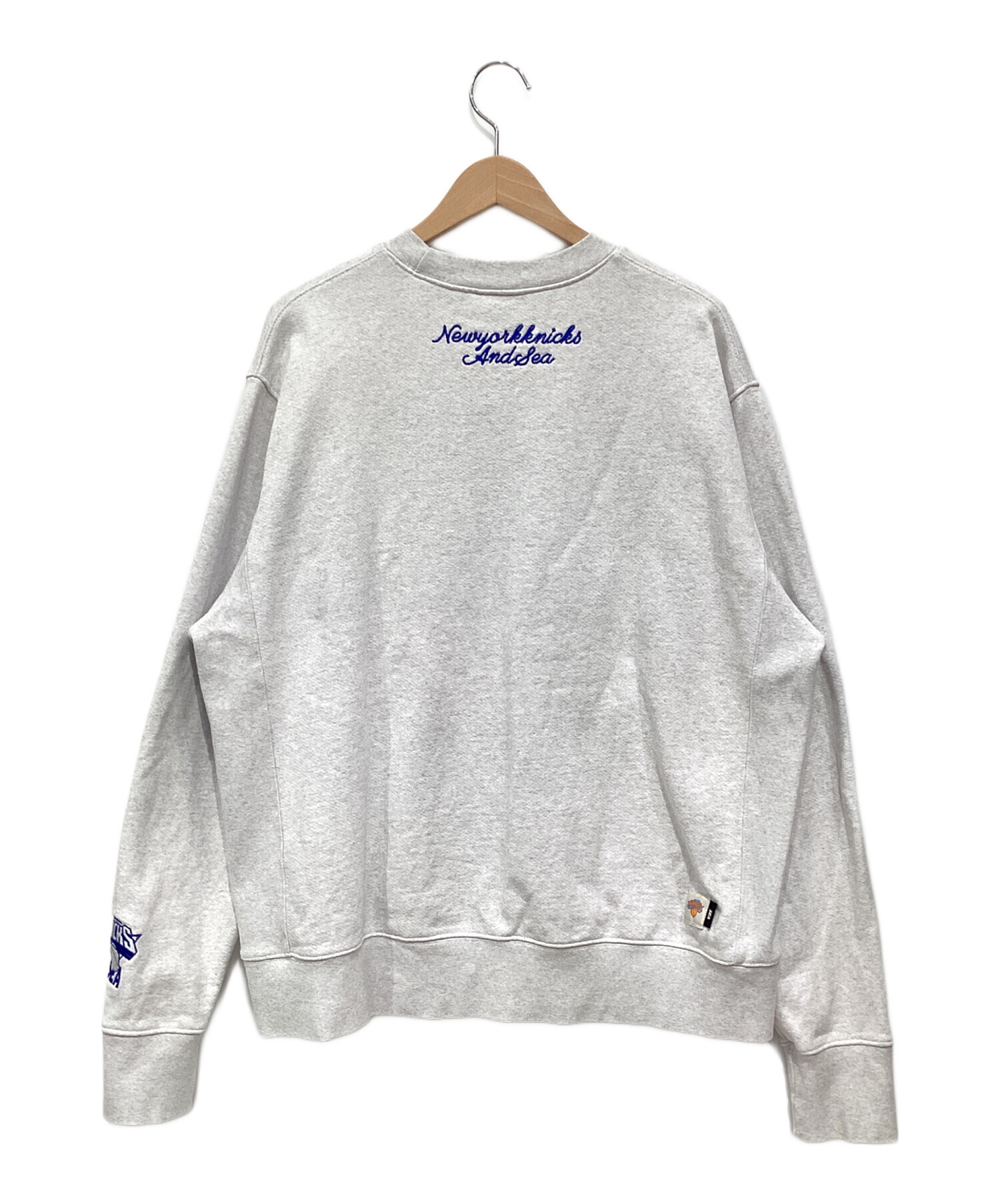 WIND AND SEA NBA スウェットクルー グレー XL コラボ 中古・古着通販 