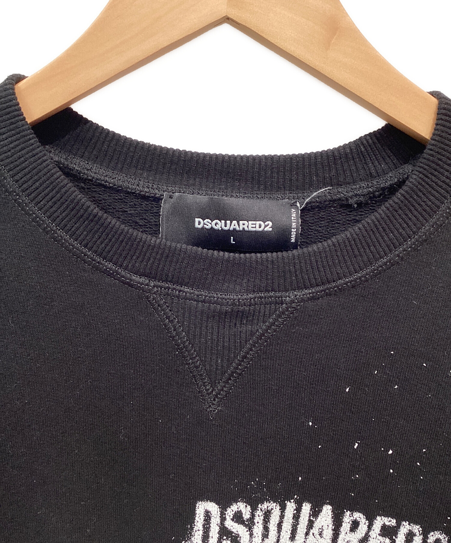 中古・古着通販】DSQUARED2 (ディースクエアード) クルーネック 