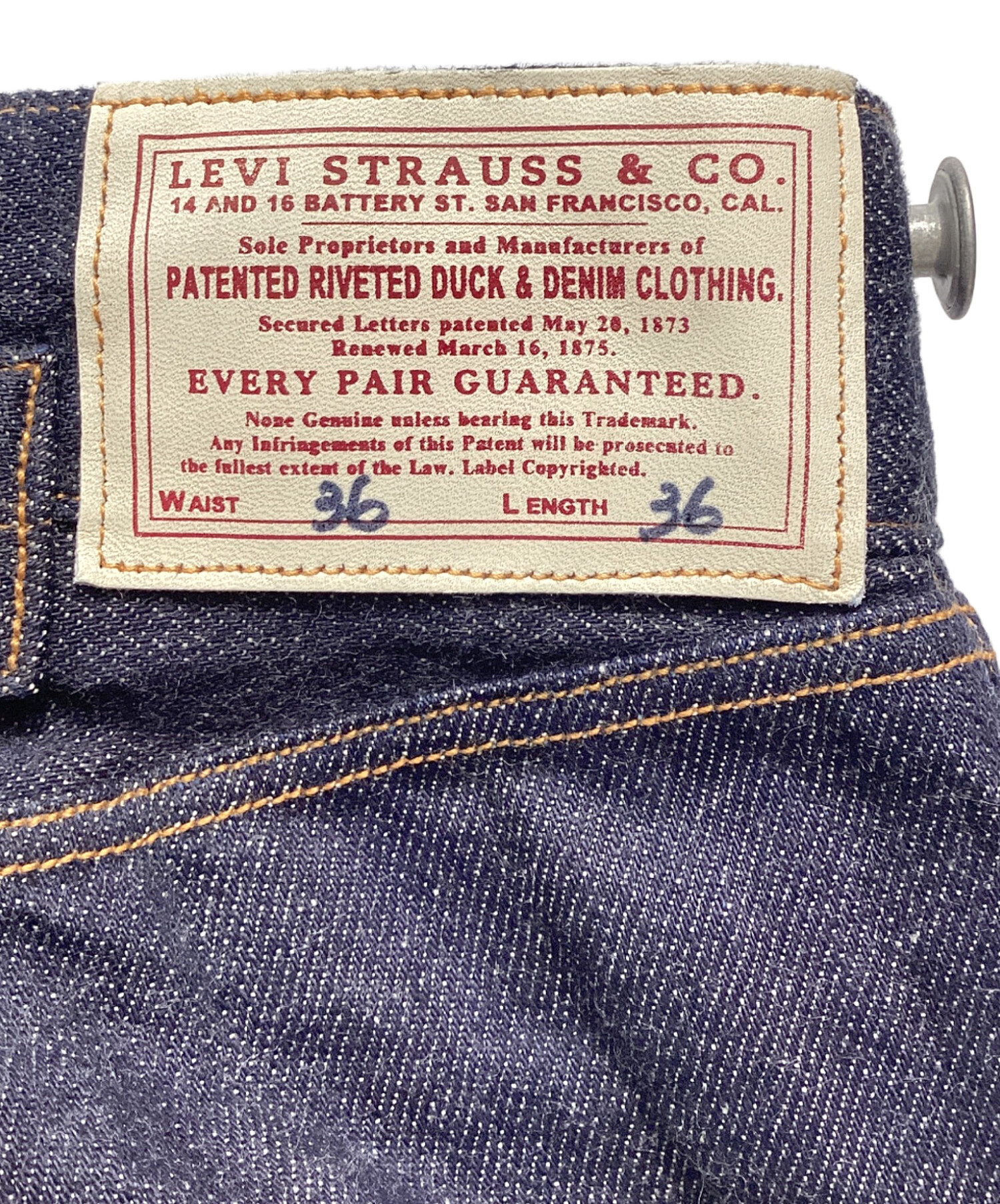 中古・古着通販】LEVI'S VINTAGE CLOTHING (リーバイス ビンテージ
