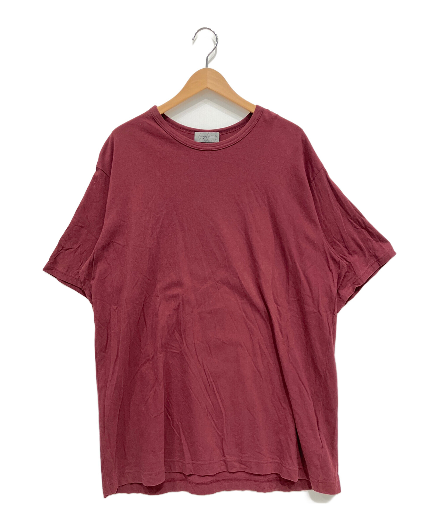 YohjiYamamoto Pour Homme カルティマ天竺丸首半袖Tシャツ 中古・古着通販】Yohji Yamamoto pour homme (ヨウジヤマモト