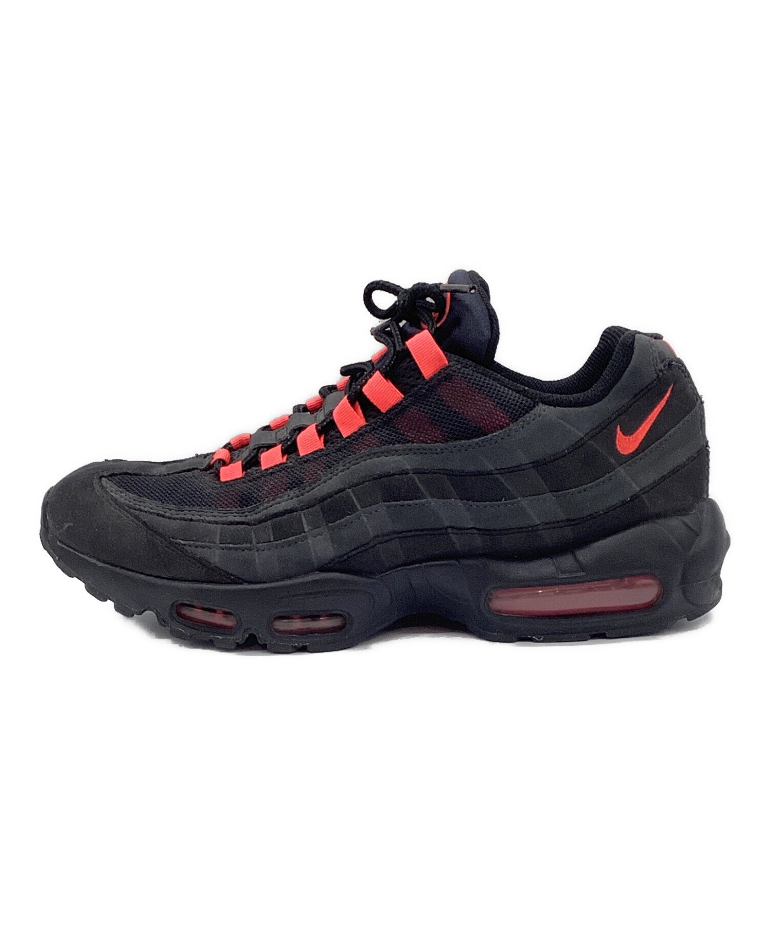 中古・古着通販】NIKE (ナイキ) Air Max 95 Black Laser Crimson 
