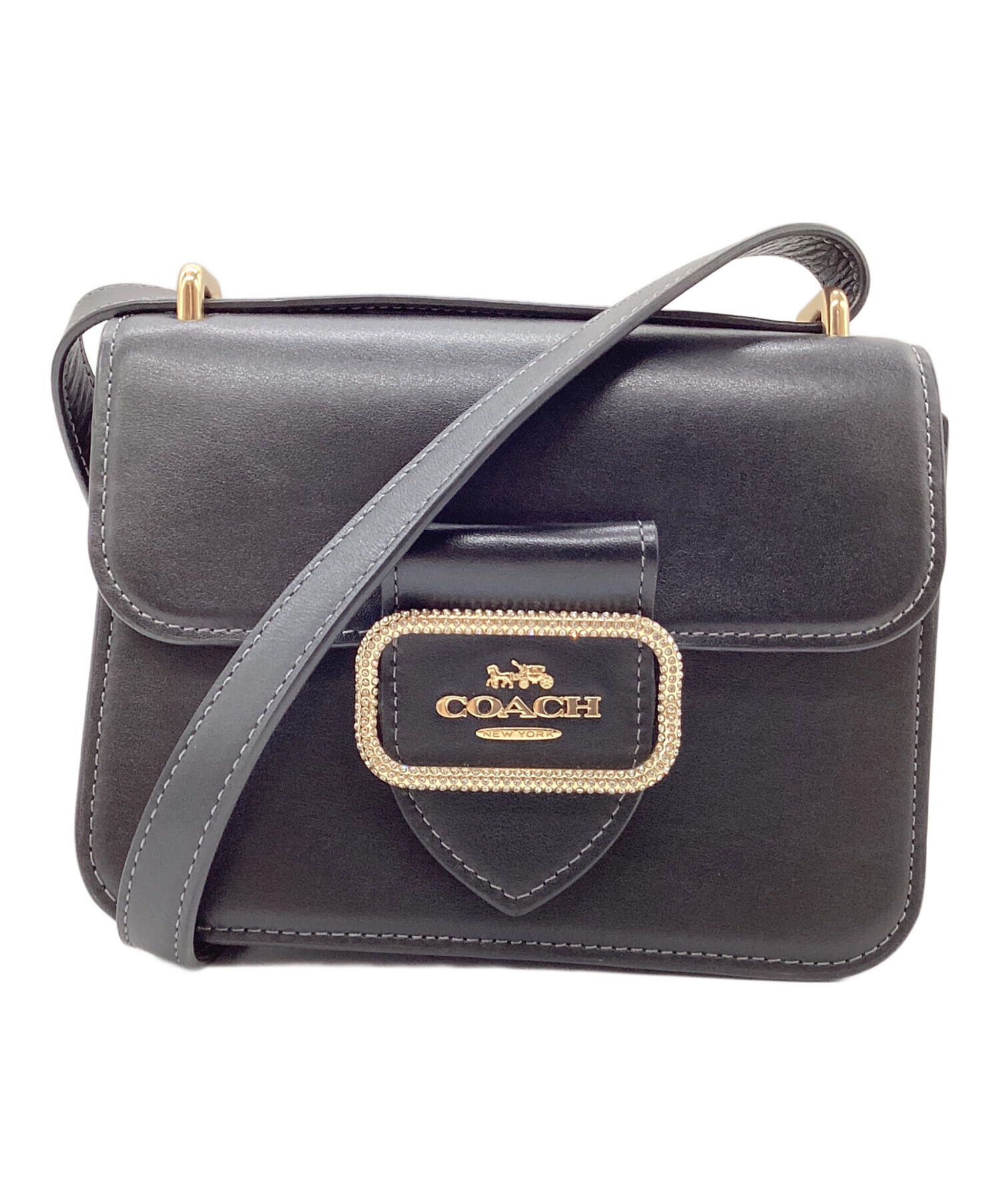 中古・古着通販】COACH (コーチ) ショルダーバッグ モーガン スクエア