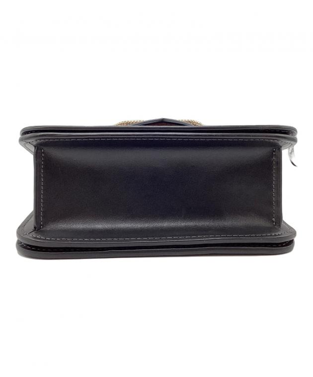 美品】COACH ショルダーバッグ C0924 モーガン スクエア ブラック 美品 