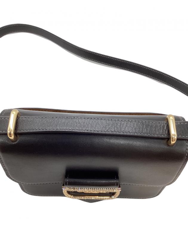 美品】COACH ショルダーバッグ C0924 モーガン スクエア ブラック 美品 