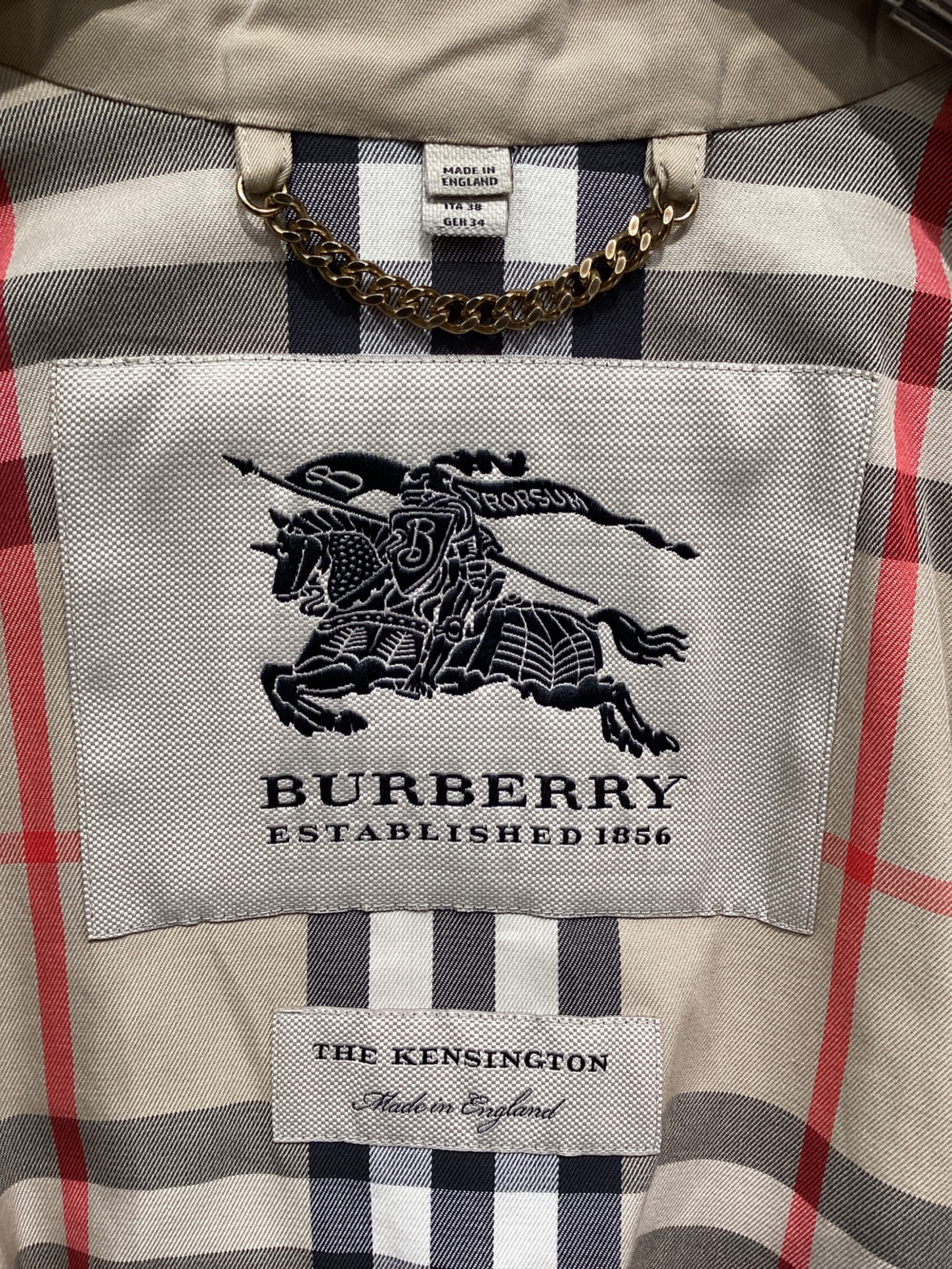 中古・古着通販】BURBERRY (バーバリー) トレンチコート ベージュ
