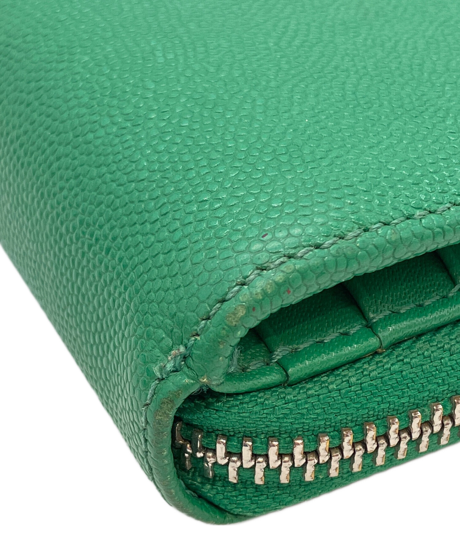 大人気！【新品】Vivienne Westwood 手帳型財布 グリーン 本物 ヴィヴィアンウエストウッド Vivienne Westwood 財布 二つ折り財布