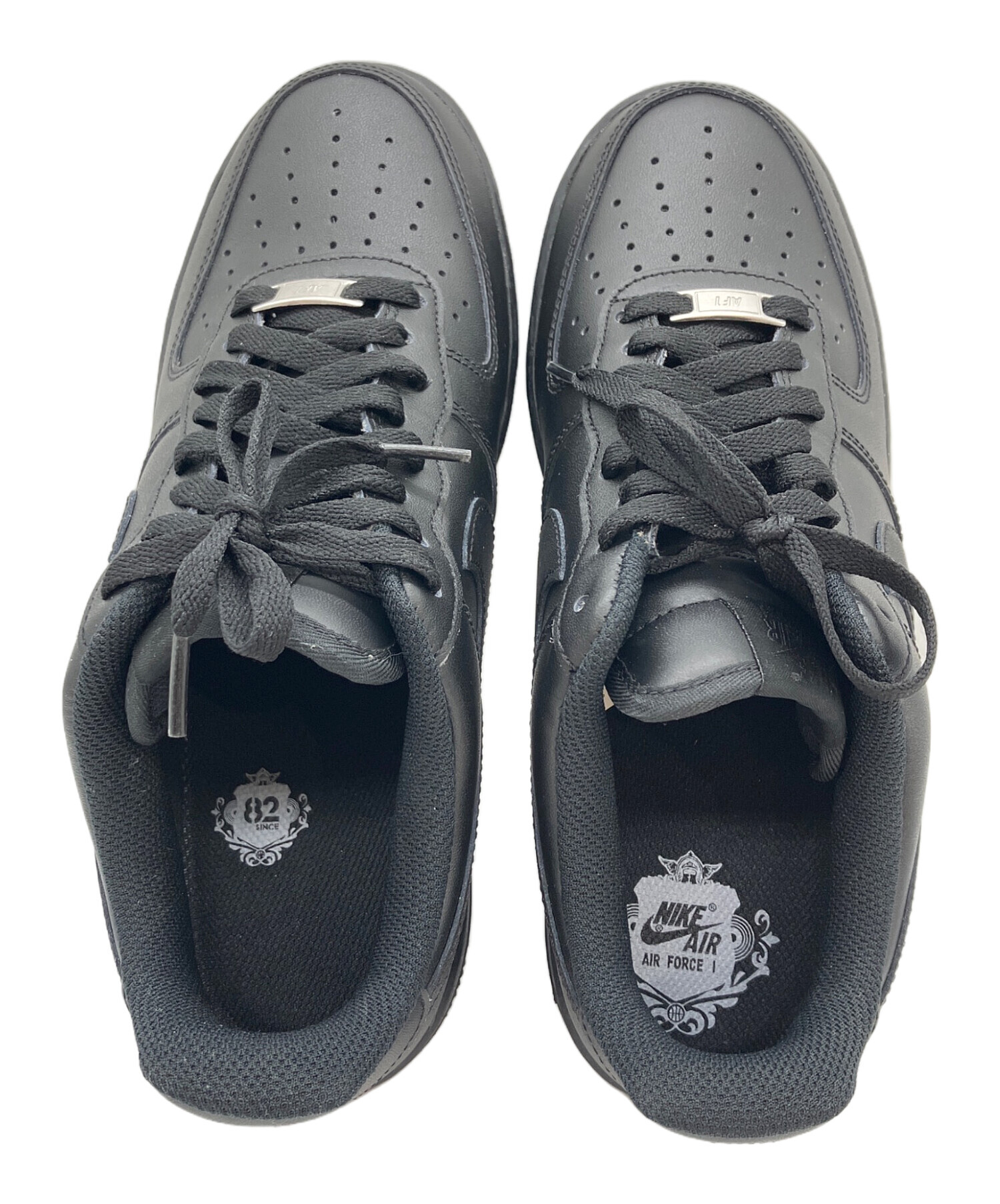 中古・古着通販】NIKE (ナイキ) AIR FORCE1 07 ブラック サイズ:26.5cm 