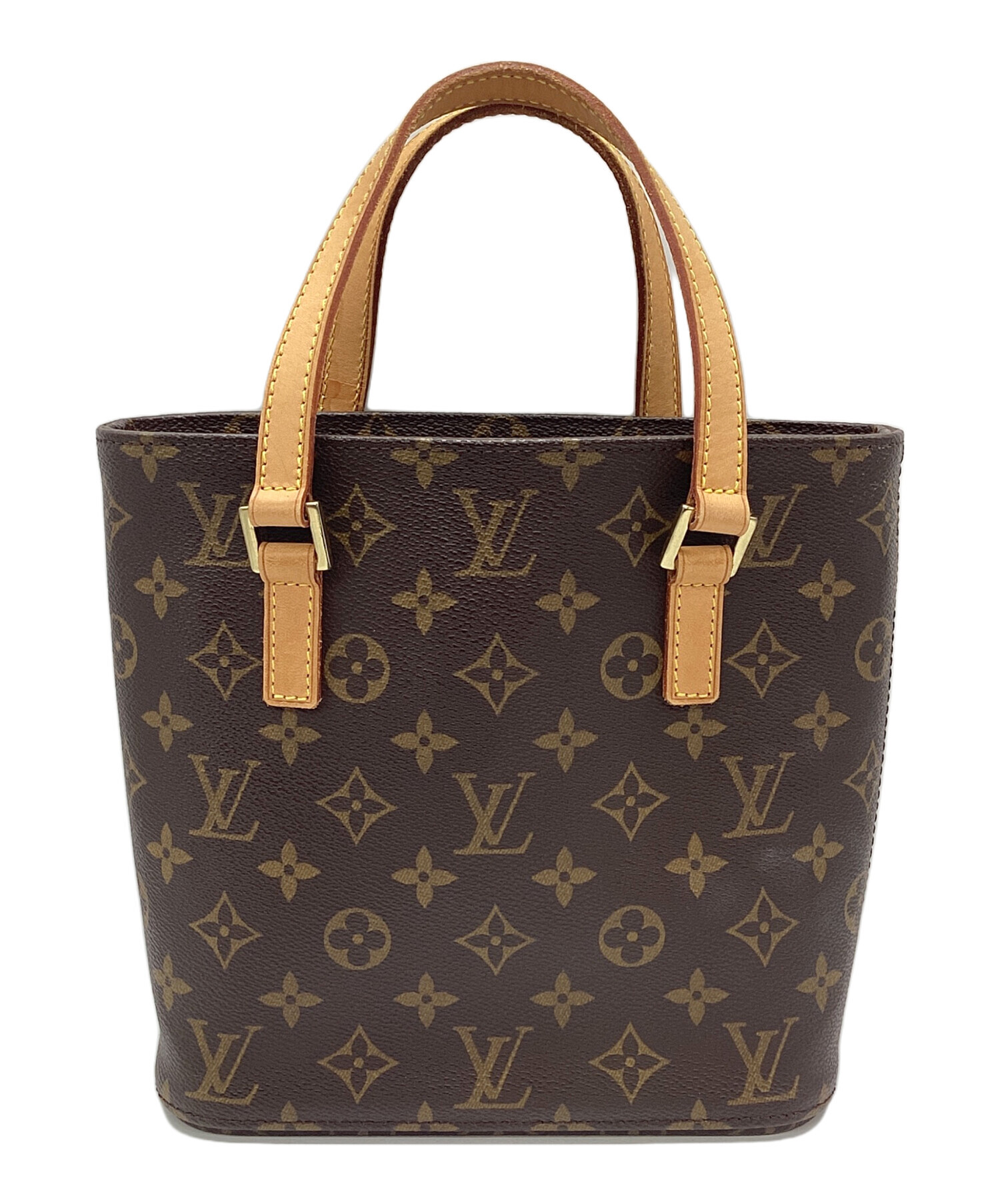 Louis Vuitton トートバッグ ブラウン 大きめ 中古・古着通販】LOUIS VUITTON (ルイ ヴィトン) トートバッグ