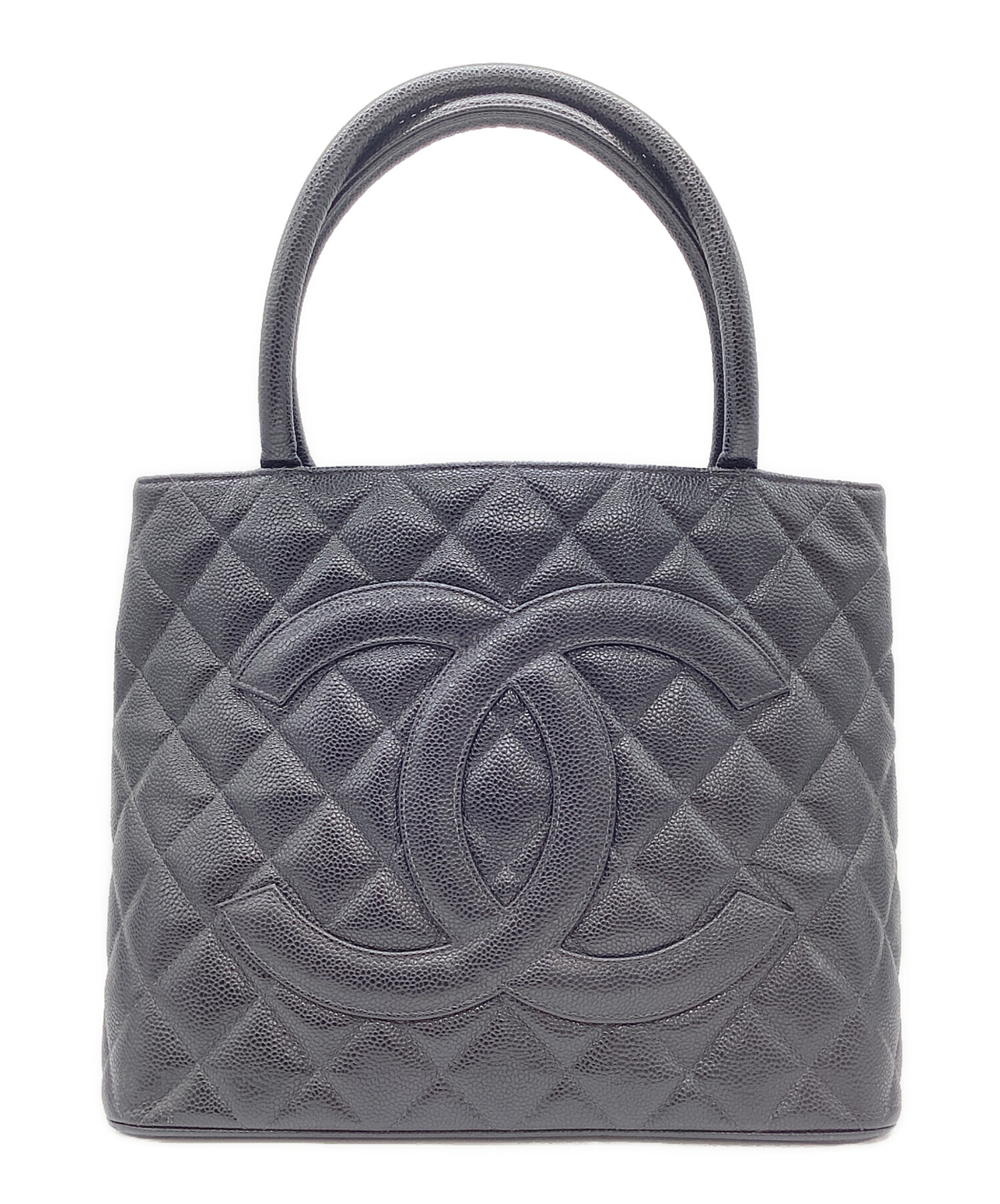 中古・古着通販】CHANEL (シャネル) 復刻トートバッグ ブラック