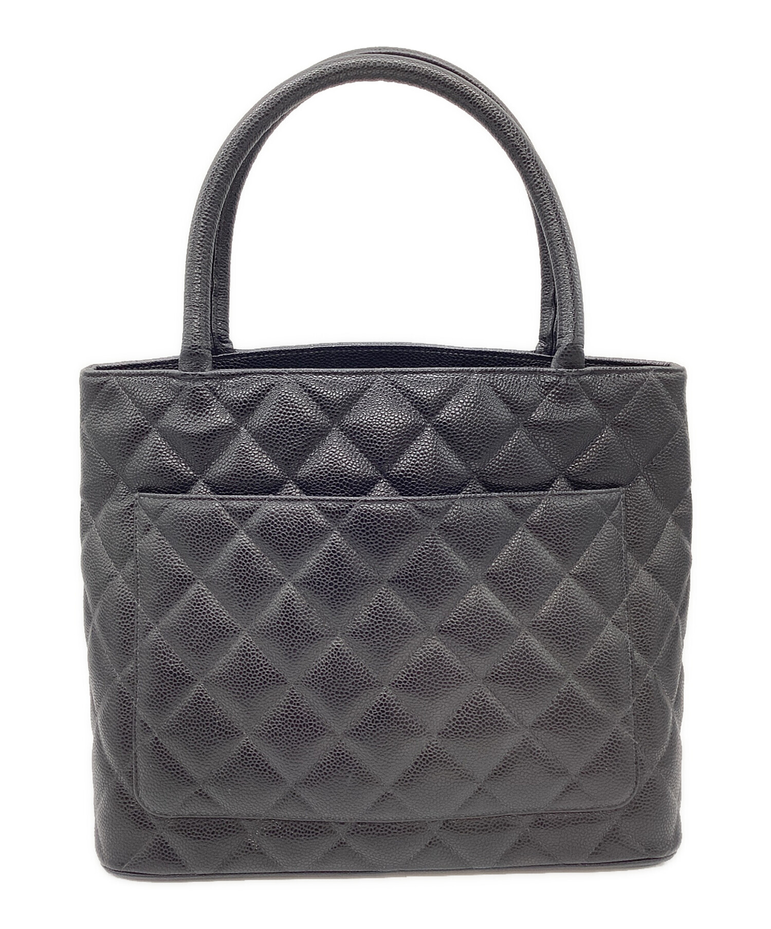 中古・古着通販】CHANEL (シャネル) 復刻トートバッグ ブラック