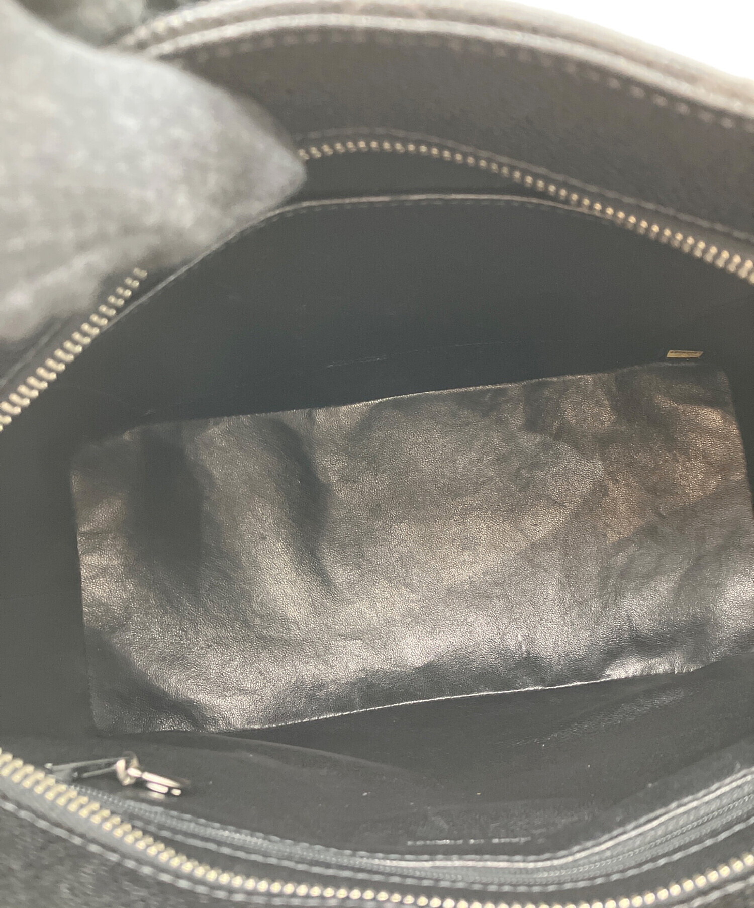 中古・古着通販】CHANEL (シャネル) 復刻トートバッグ ブラック