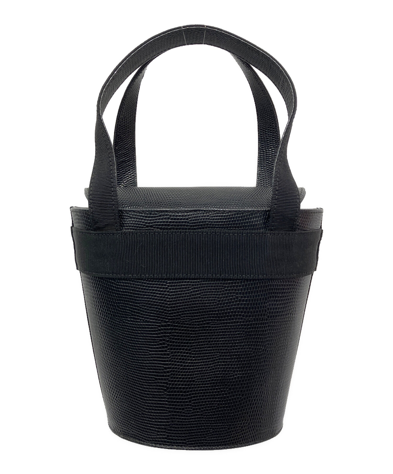 中古・古着通販】Ferragamo (フェラガモ) ヴァラリボンハンドバッグ 