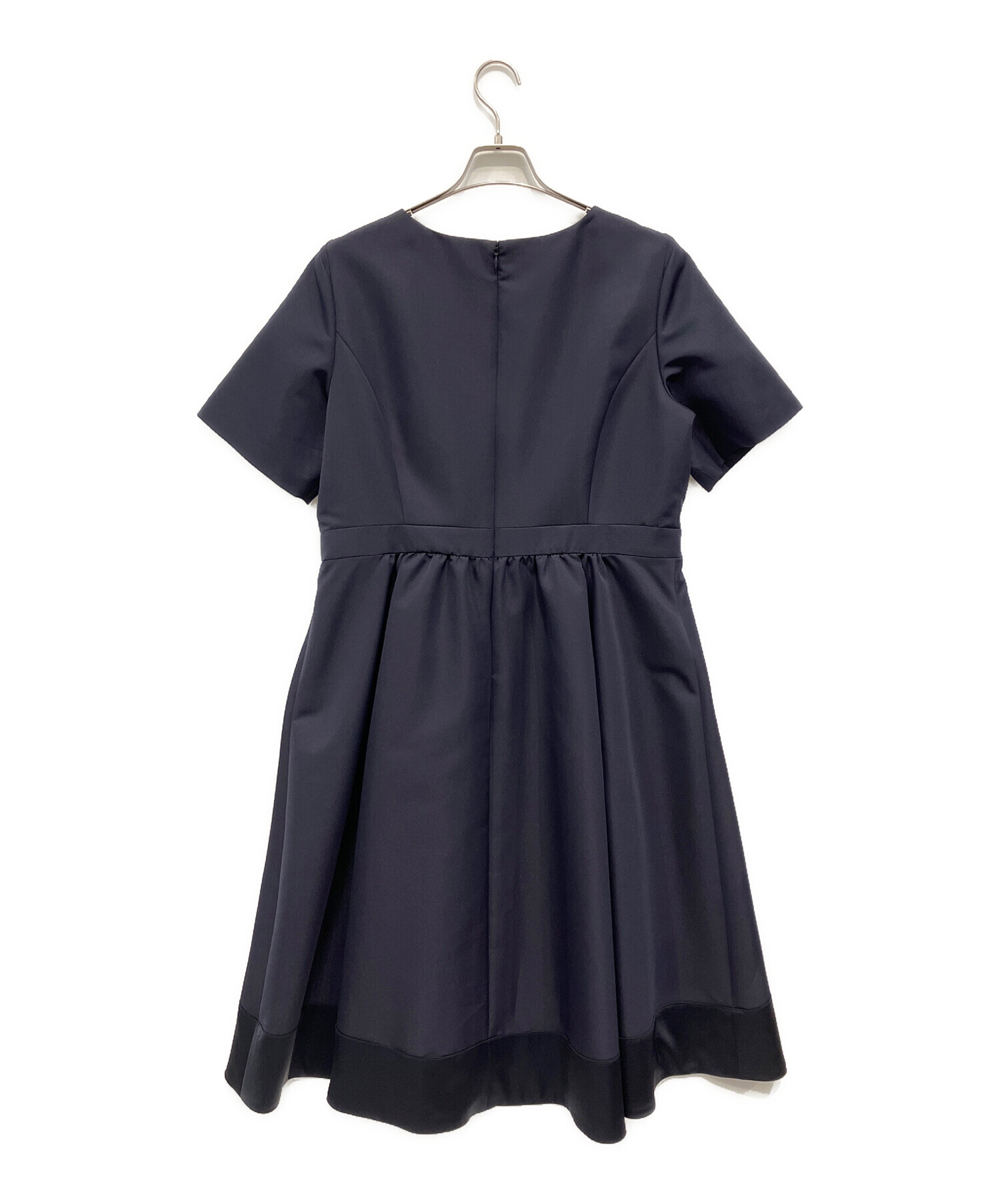 O391新品23区APPLAUDIRグログランロイヤル ドレス黒38￥33000 中古・古着通販】23区 applaudir (23区アプロディール) グログラン