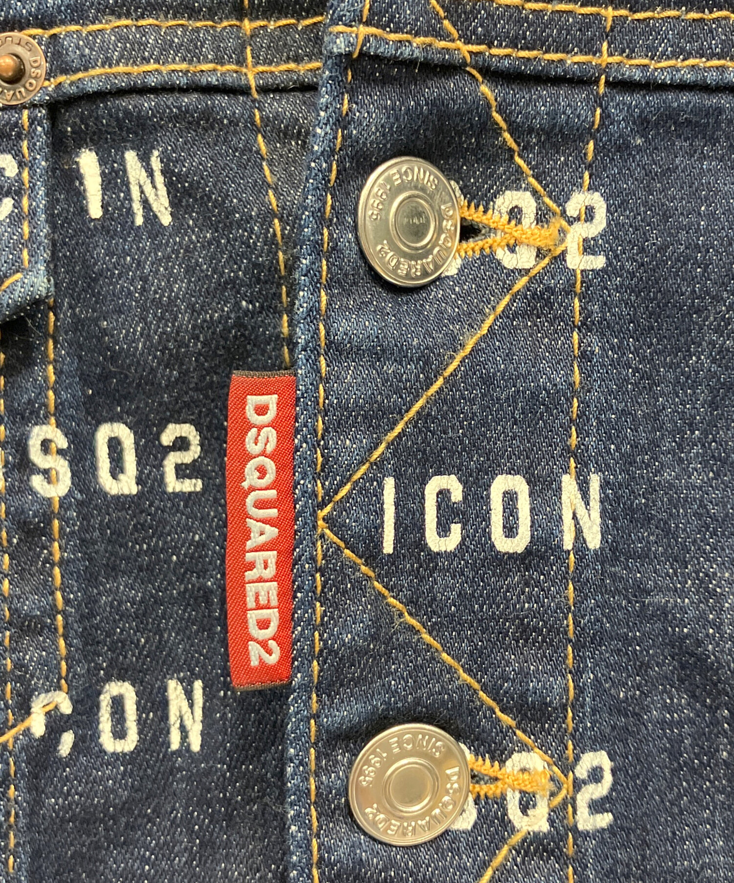 dsquared2 デニムジャケット 36 DSQUARED ディースクエアード レディース デニムジャケット サイズ：36