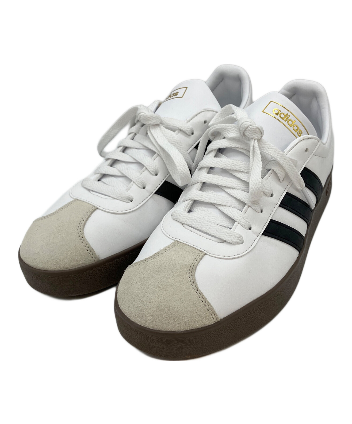 中古・古着通販】adidas (アディダス) VL Court 2.0 ホワイト×ブラック