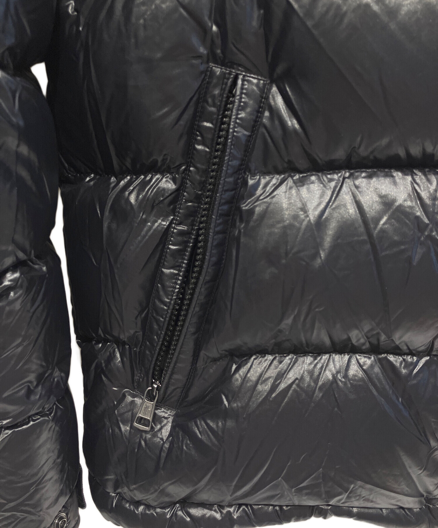 中古・古着通販】MONCLER (モンクレール) ダウンジャケット ブラック 