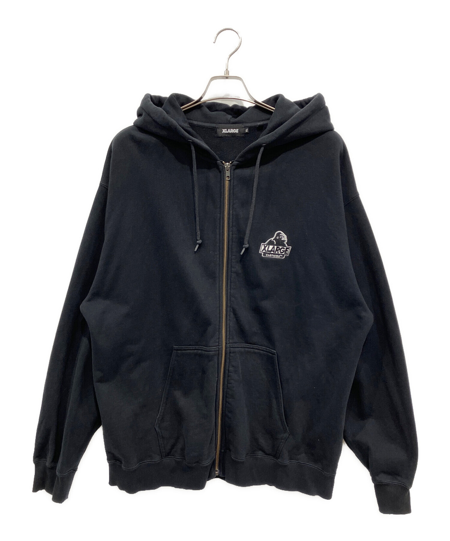 中古・古着通販】X-LARGE (エクストララージ) BACKSIDE SLANTED OG ZIP