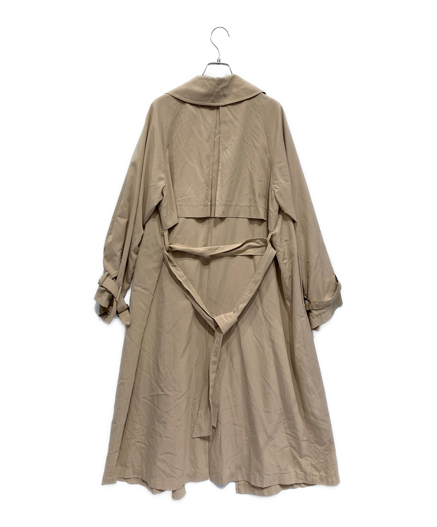 SLOBE IÉNA ベージュ ケープ コート 中古・古着通販】SLOBE IENA (スローブ イエナ) コート ベージュ