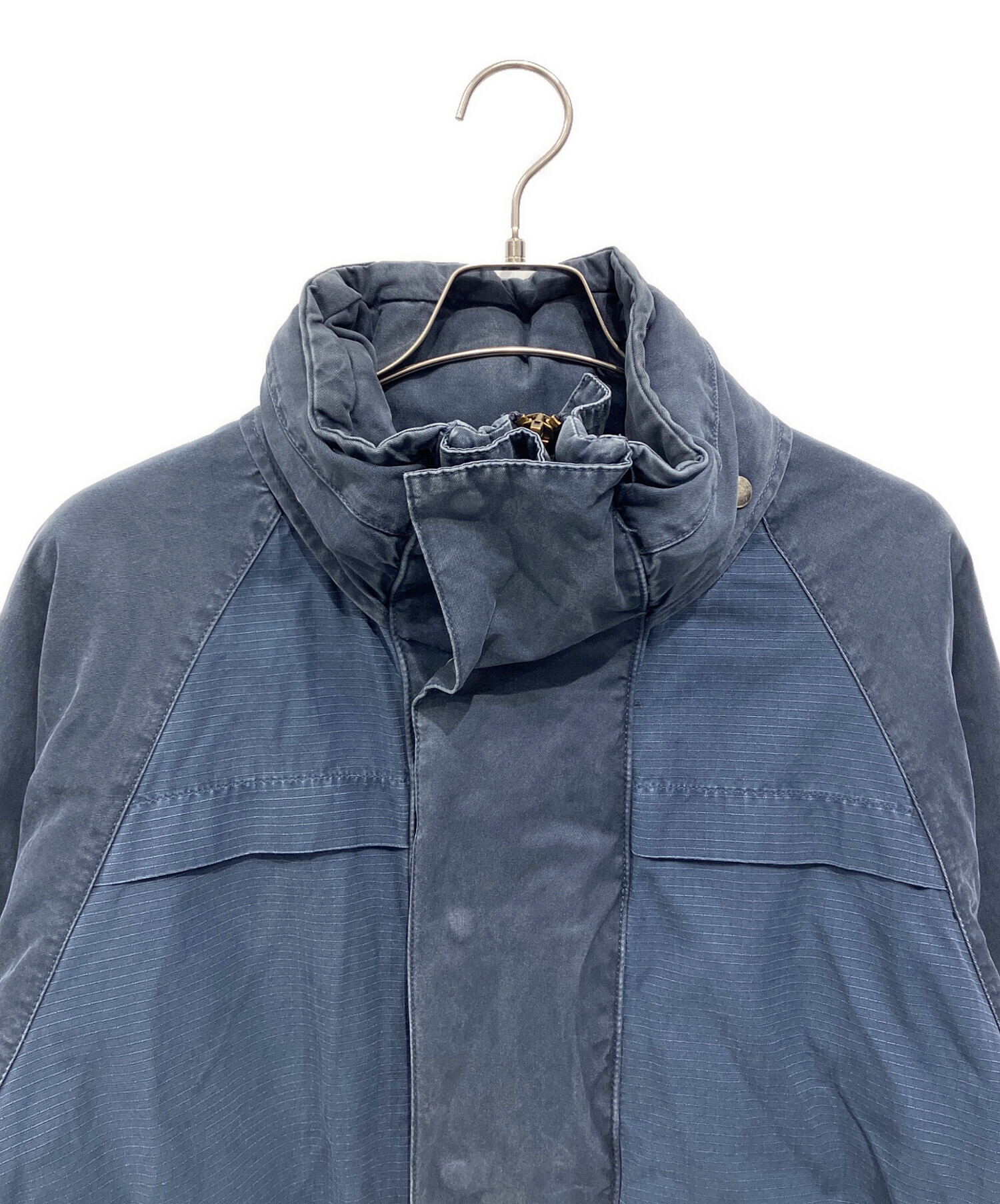 中古・古着通販】stussy (ステューシー) モッズコート ネイビー サイズ