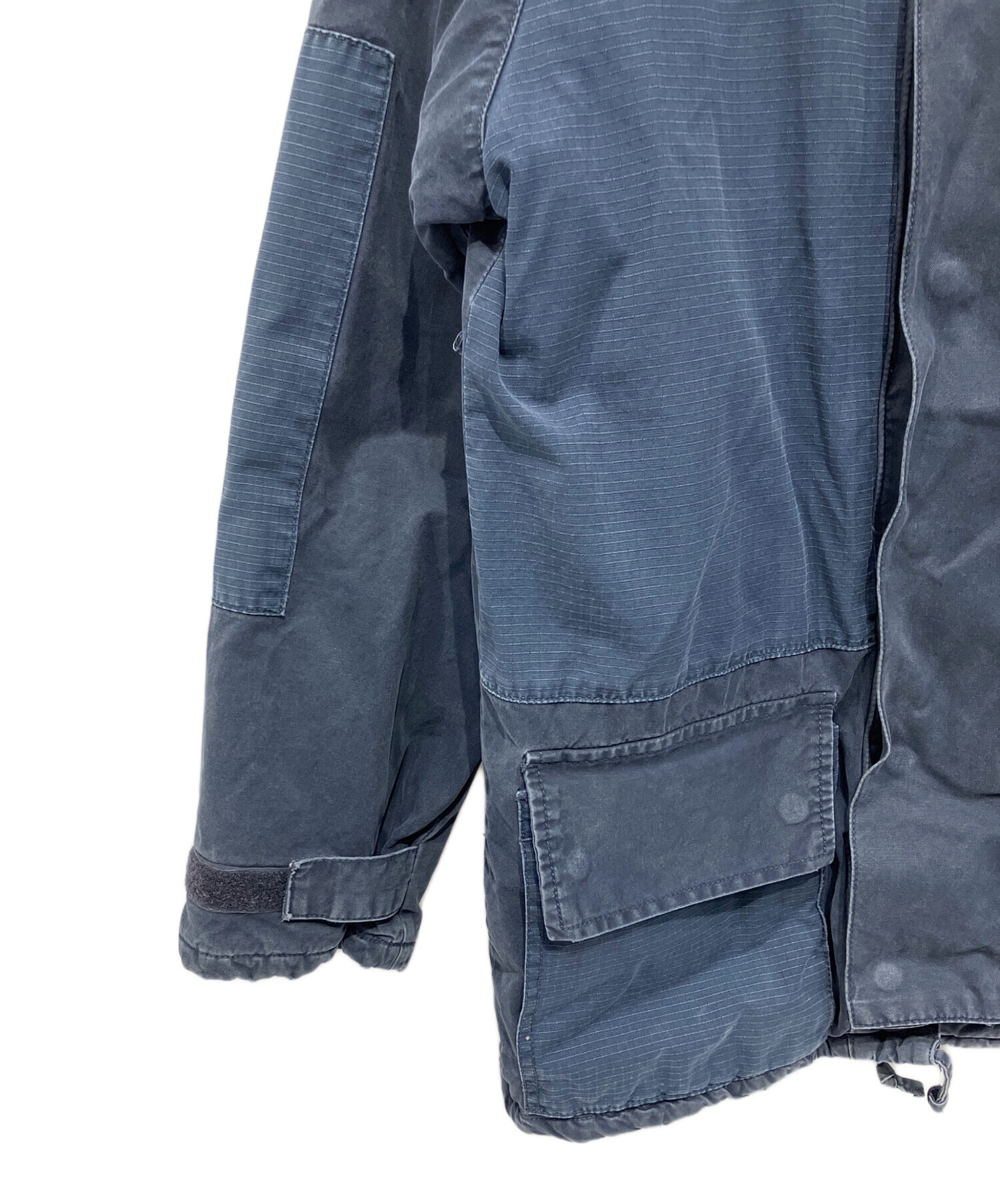 中古・古着通販】stussy (ステューシー) モッズコート ネイビー サイズ