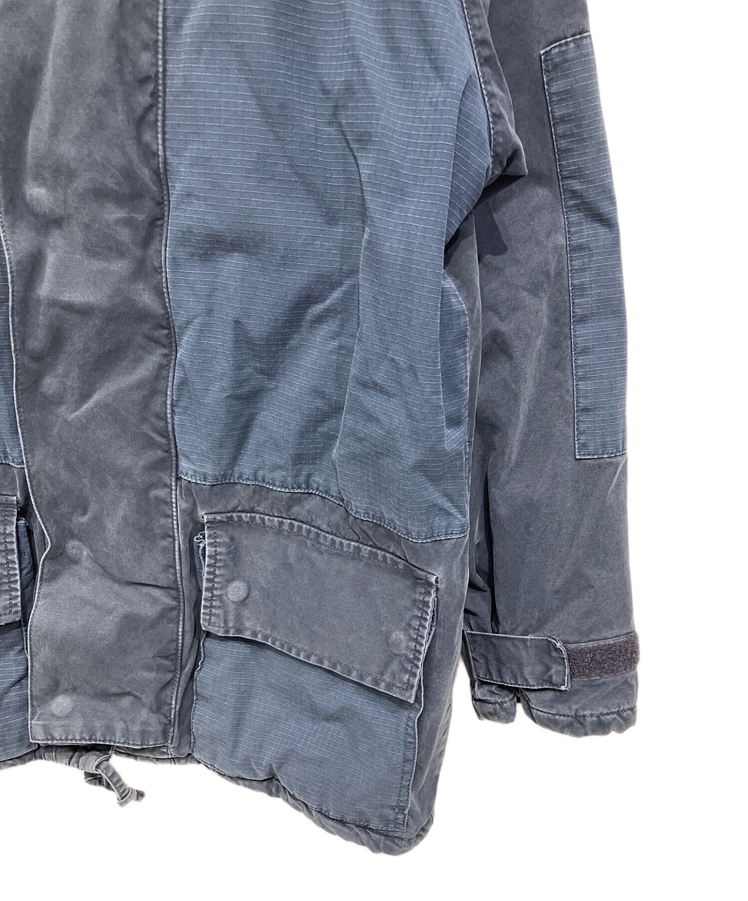 中古・古着通販】stussy (ステューシー) モッズコート ネイビー サイズ