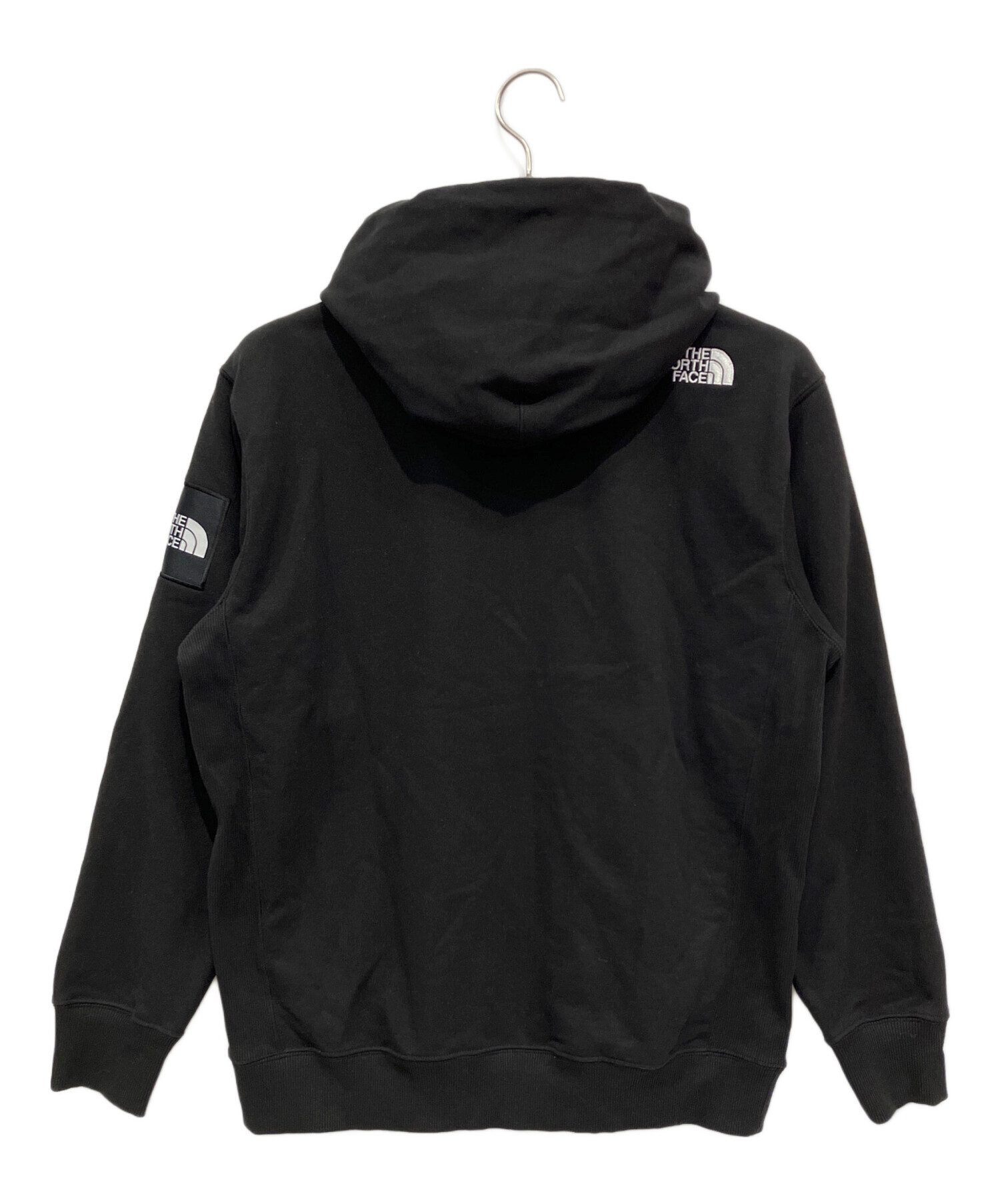 ザ ノースフェイス スクエア ロゴ フルジップ L ブラック 新品