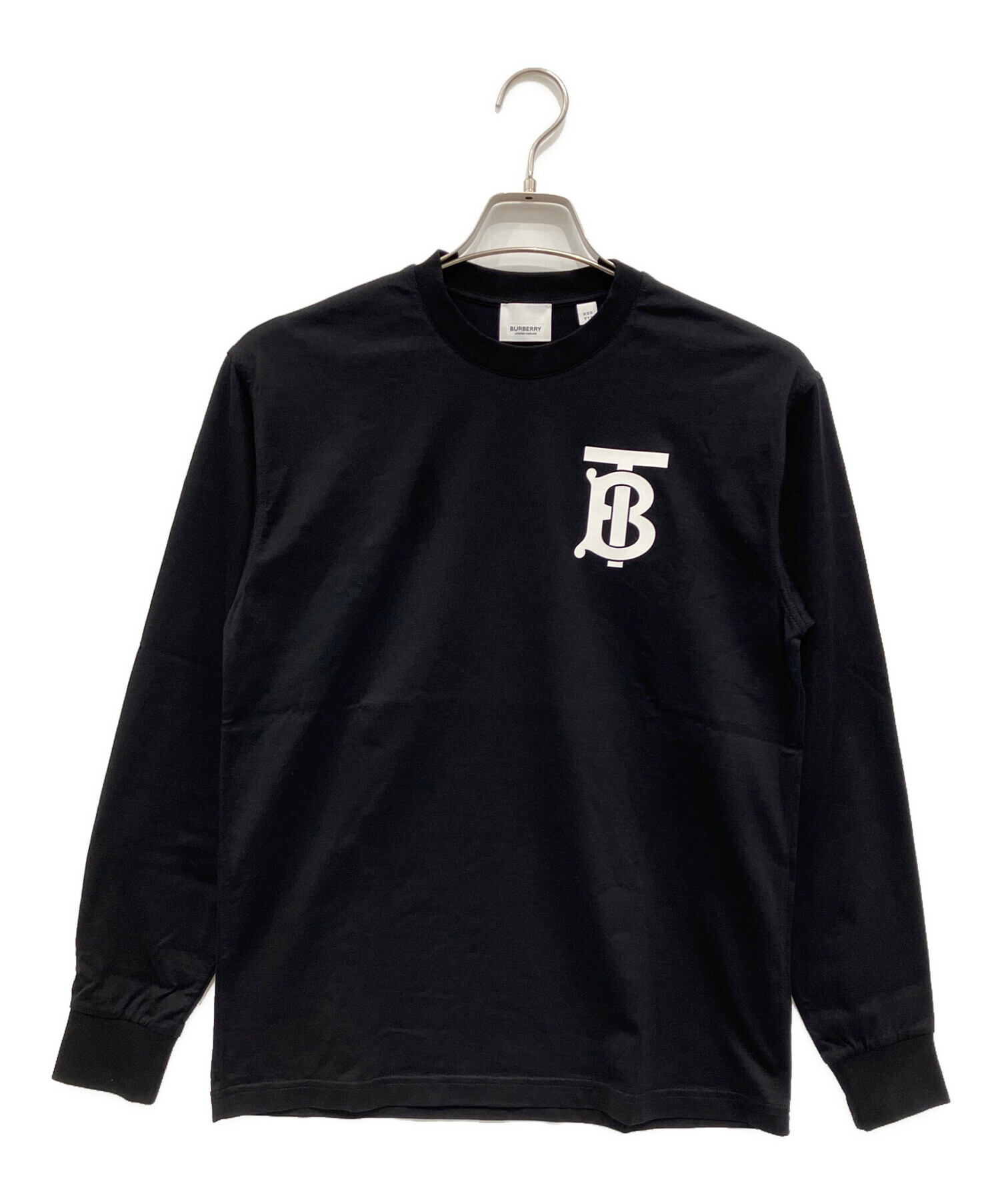 中古・古着通販】BURBERRY (バーバリー) 長袖カットソー ブラック 