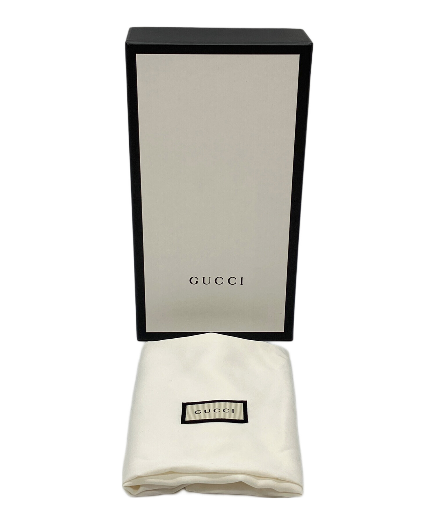 中古・古着通販】GUCCI (グッチ) 長財布 ブラウン×オレンジ｜ブランド 