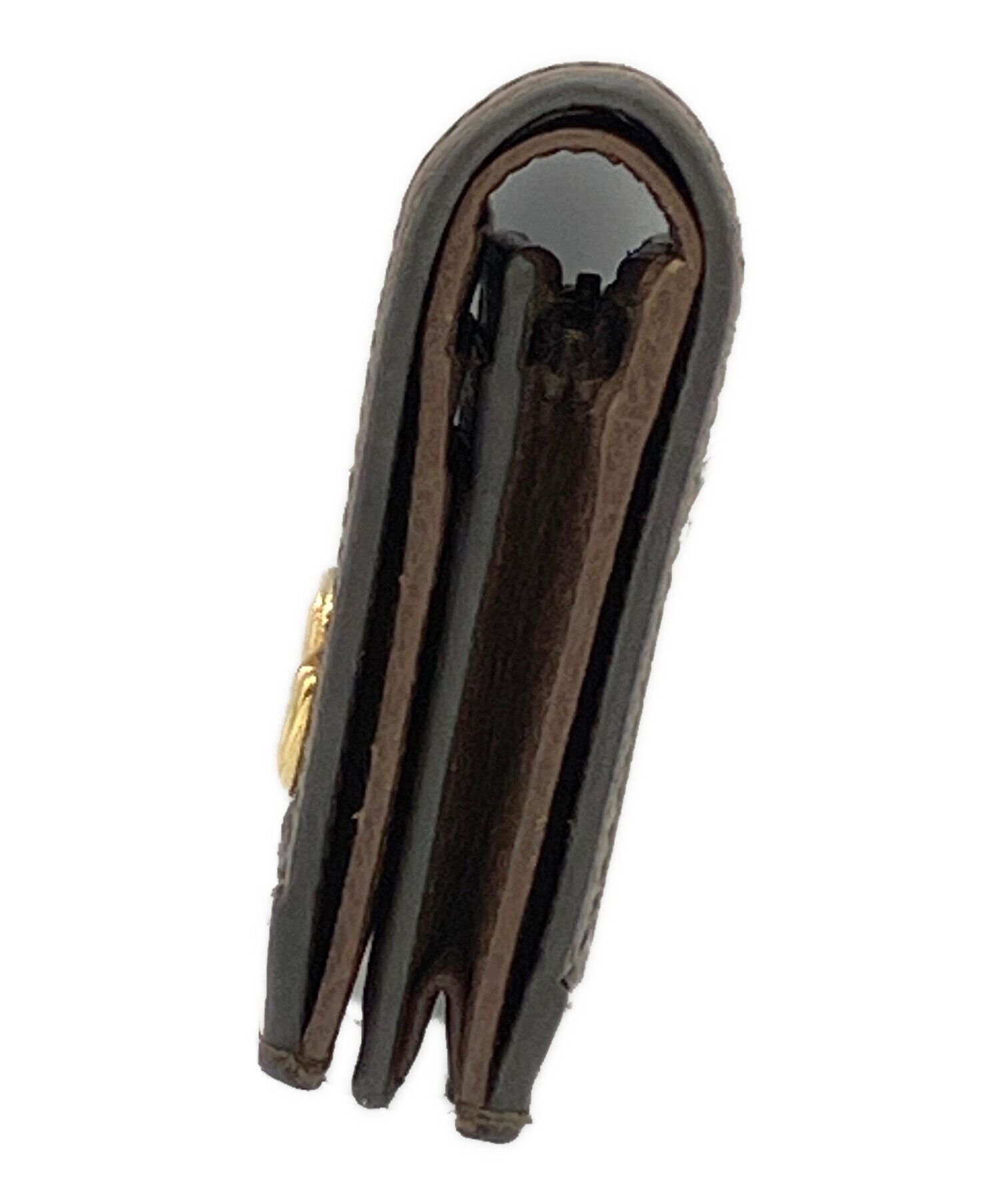 中古・古着通販】GUCCI (グッチ) 2つ折り財布 シェリーライン ブラウン 