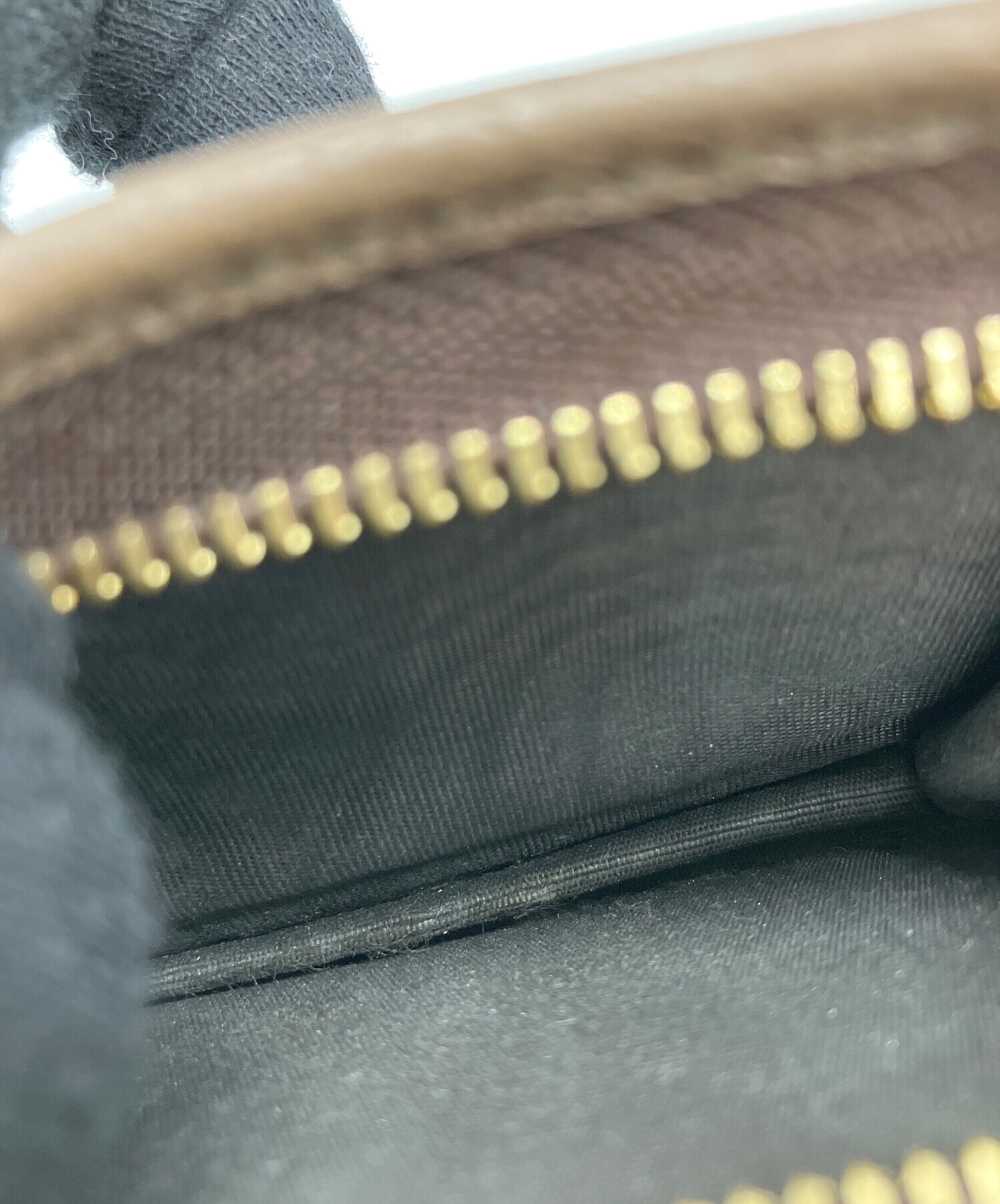 中古・古着通販】GUCCI (グッチ) 2つ折り財布 シェリーライン ブラウン 