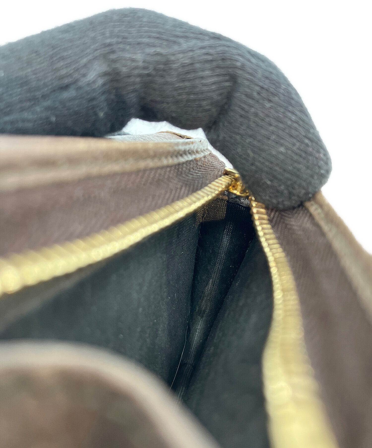 中古・古着通販】GUCCI (グッチ) 2つ折り財布 シェリーライン ブラウン 